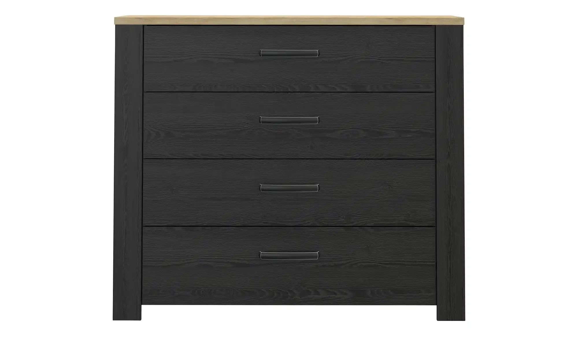 Thumbnail - Schubkastenkommode Toneo ¦ schwarz ¦ Maße (cm): B: 102 H: 87 T: 42.0 Kommoden & Sideboards > Kommoden - Höffner