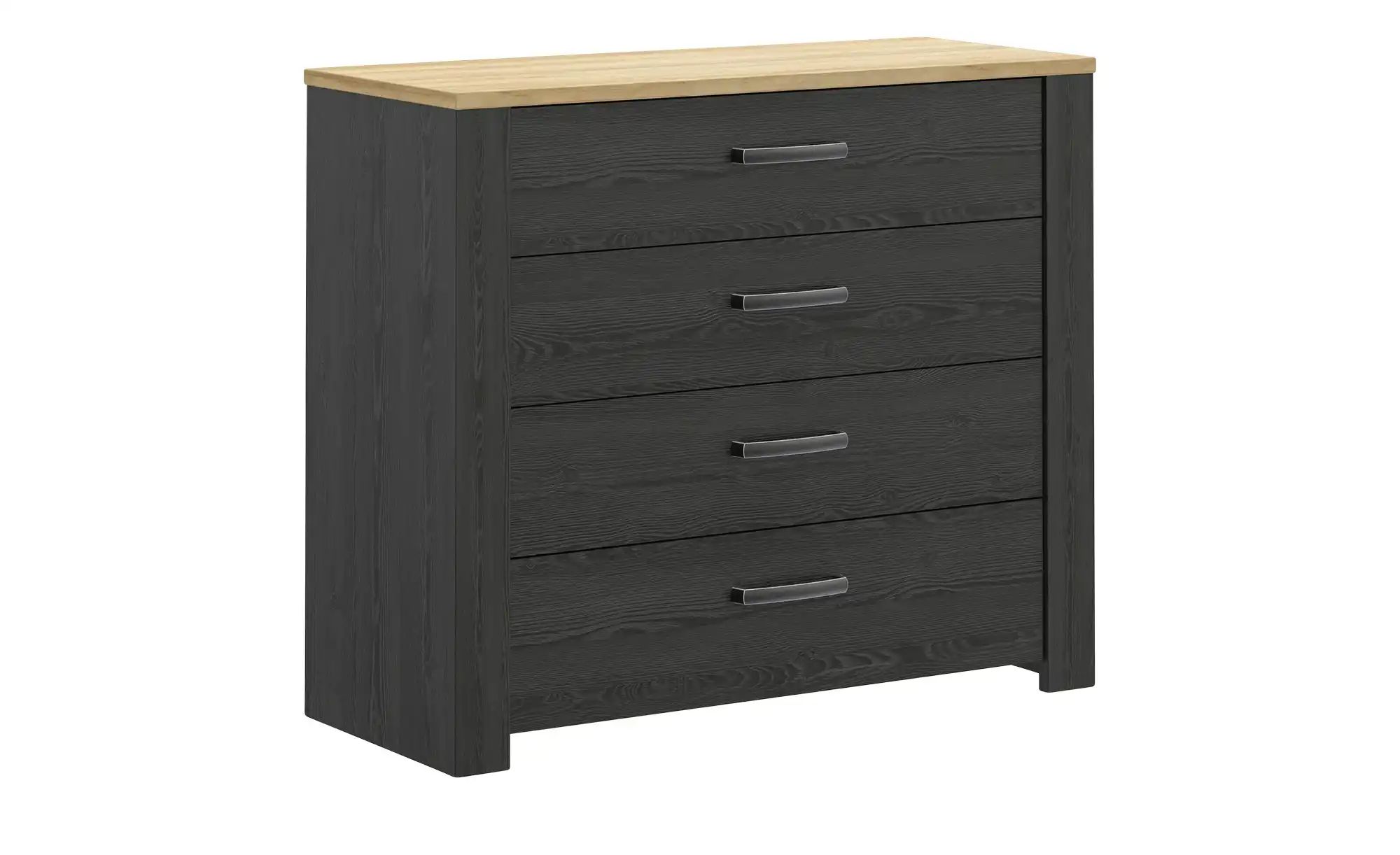 Thumbnail - Schubkastenkommode Toneo ¦ schwarz ¦ Maße (cm): B: 102 H: 87 T: 42.0 Kommoden & Sideboards > Kommoden - Höffner