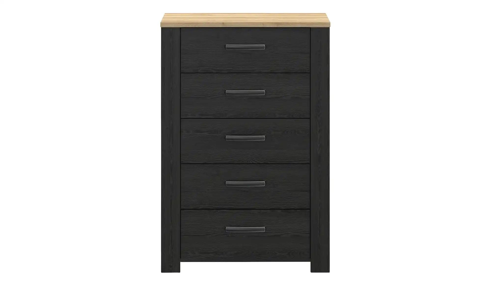 Thumbnail - Schubkastenkommode Toneo ¦ schwarz ¦ Maße (cm): B: 72 H: 106 T: 42.0 Kommoden & Sideboards > Kommoden - Höffner