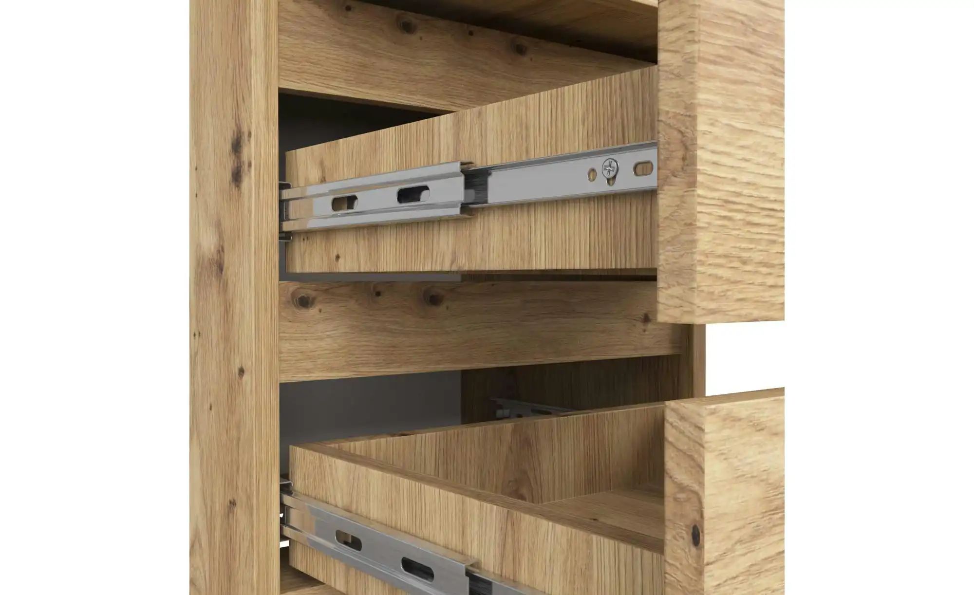 Nachttisch mit 3 Schubladen Carlo ¦ holzfarben ¦ Maße (cm): B: 40 H: 57 Tis günstig online kaufen