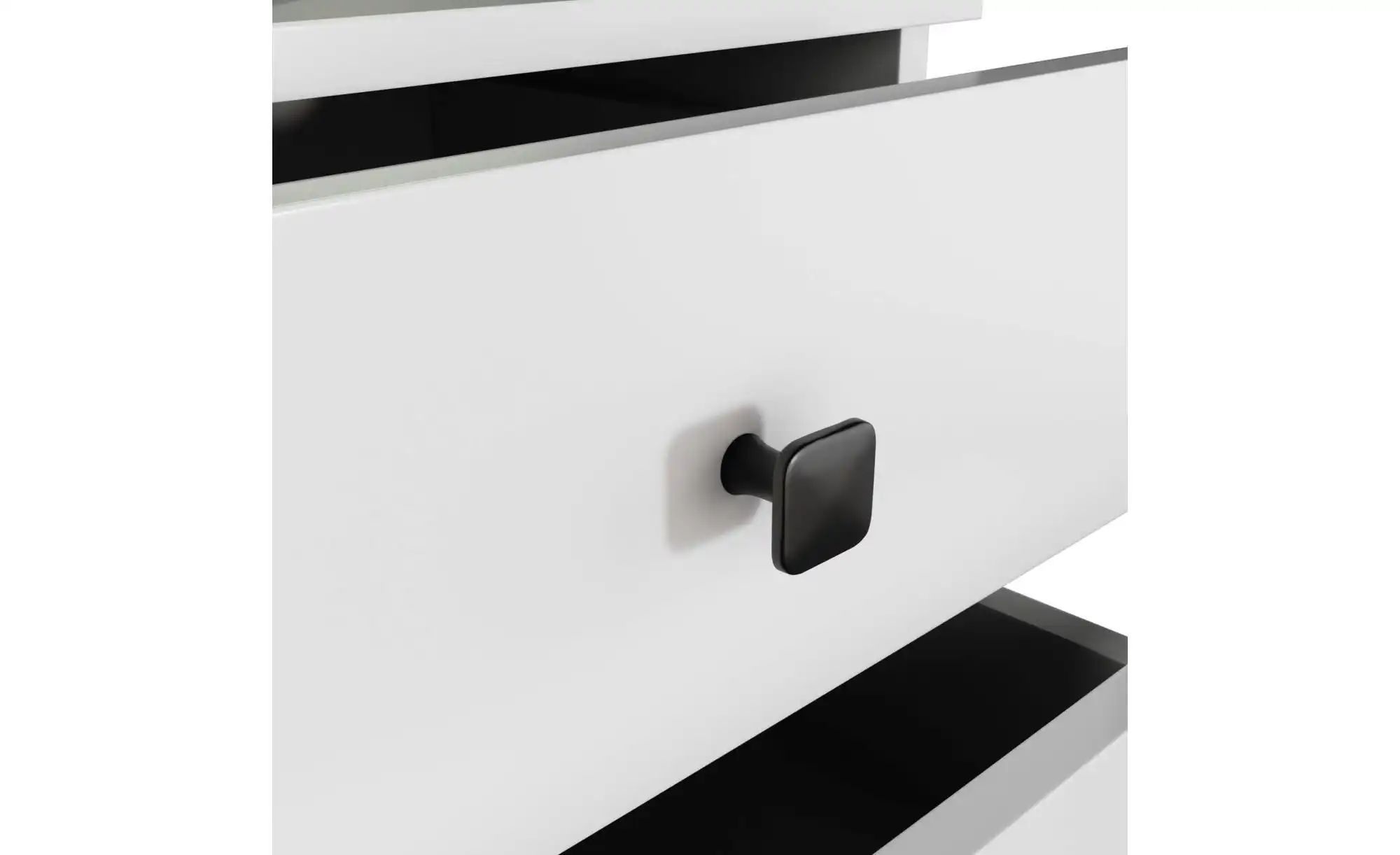 Nachttisch mit 3 Schubladen Lara ¦ weiß ¦ Maße (cm): B: 40 H: 58 Tische > N günstig online kaufen