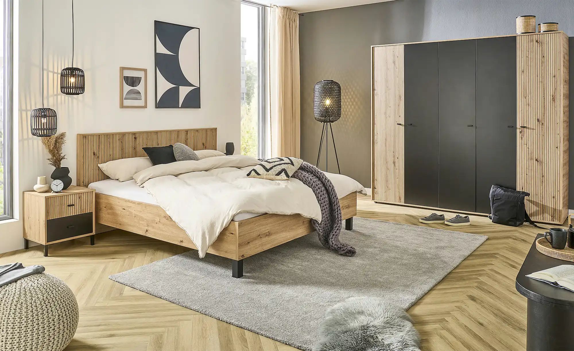 Nachtkommode  Calvas ¦ holzfarben ¦ Maße (cm): B: 48,2 H: 52 T: 40.0 Kommod günstig online kaufen