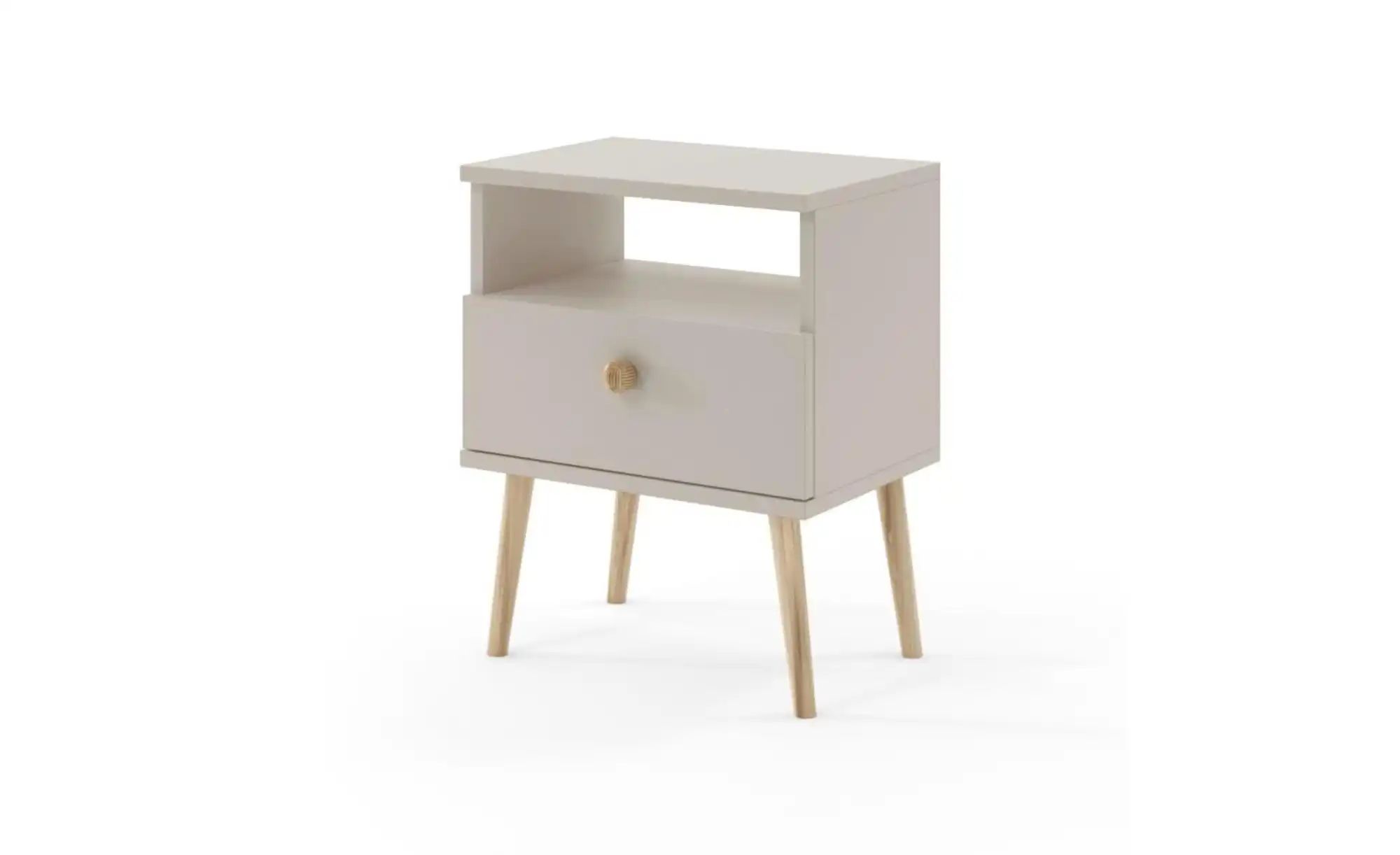 Nachtkommode   ¦ beige ¦ Maße (cm): B: 44 H: 55,5 Tische > Nachttische - Hö günstig online kaufen