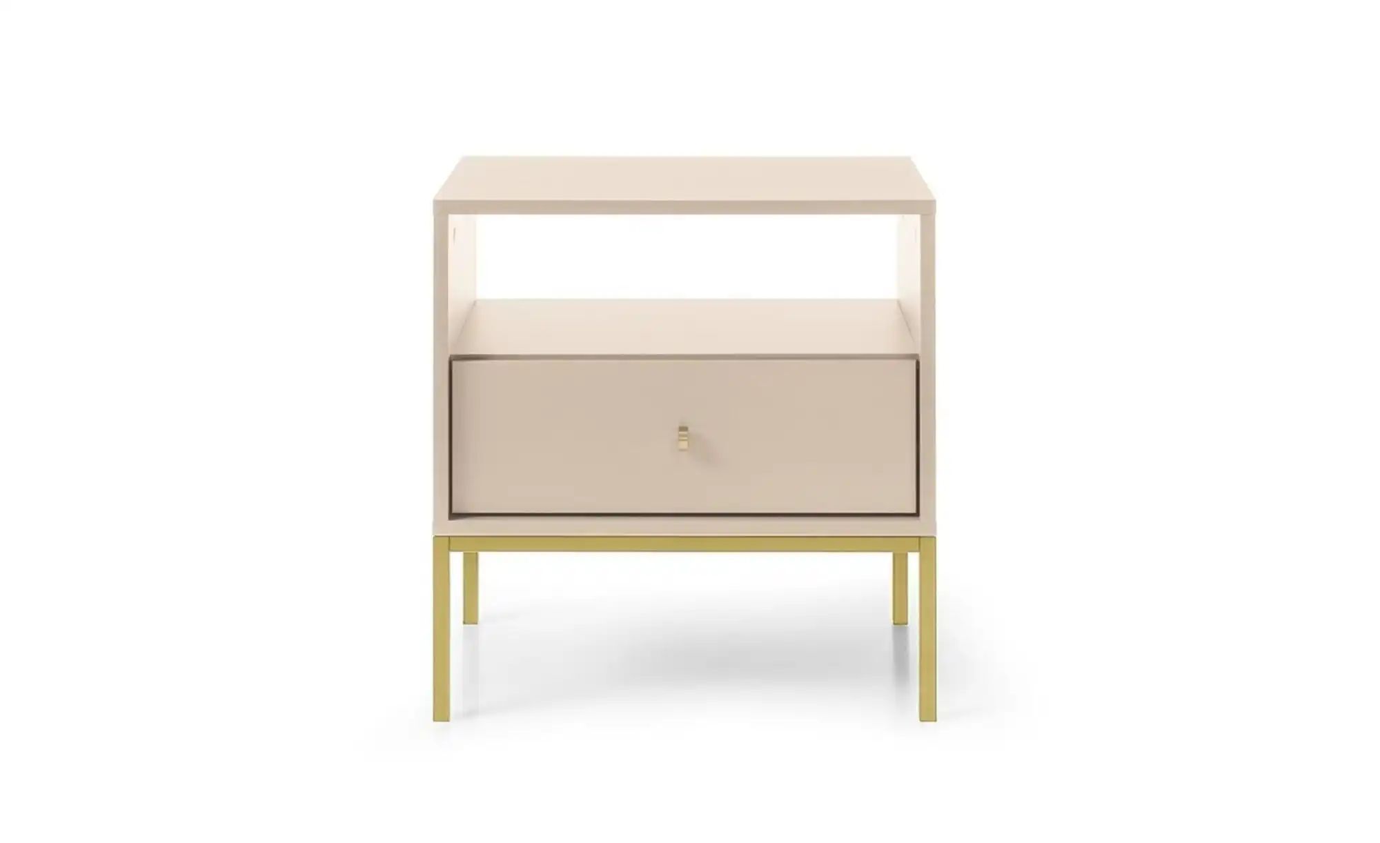 Nachtkommode  Molly ¦ beige ¦ Maße (cm): B: 53,6 H: 56,2 Tische > Nachttisc günstig online kaufen