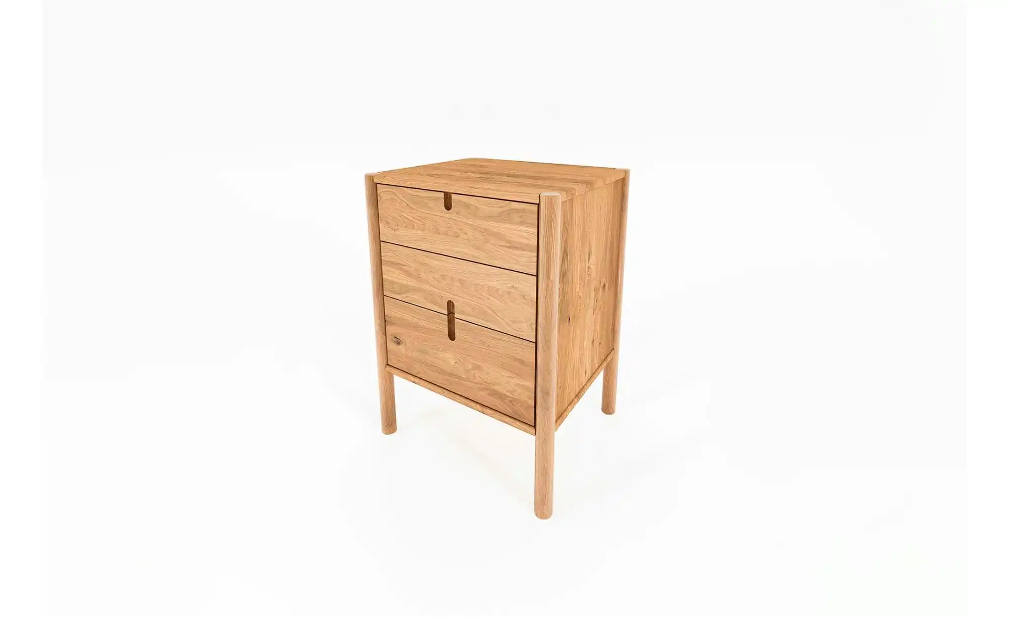 Nachttisch hoch mit 2 Schüben   ¦ holzfarben ¦ Maße (cm): B: 60 H: 69 Tisch günstig online kaufen