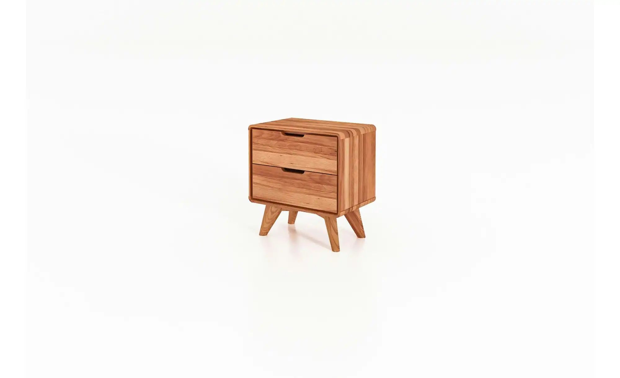 Nachttisch mit 2 Schüben   ¦ holzfarben ¦ Maße (cm): B: 47 H: 48 Tische > N günstig online kaufen