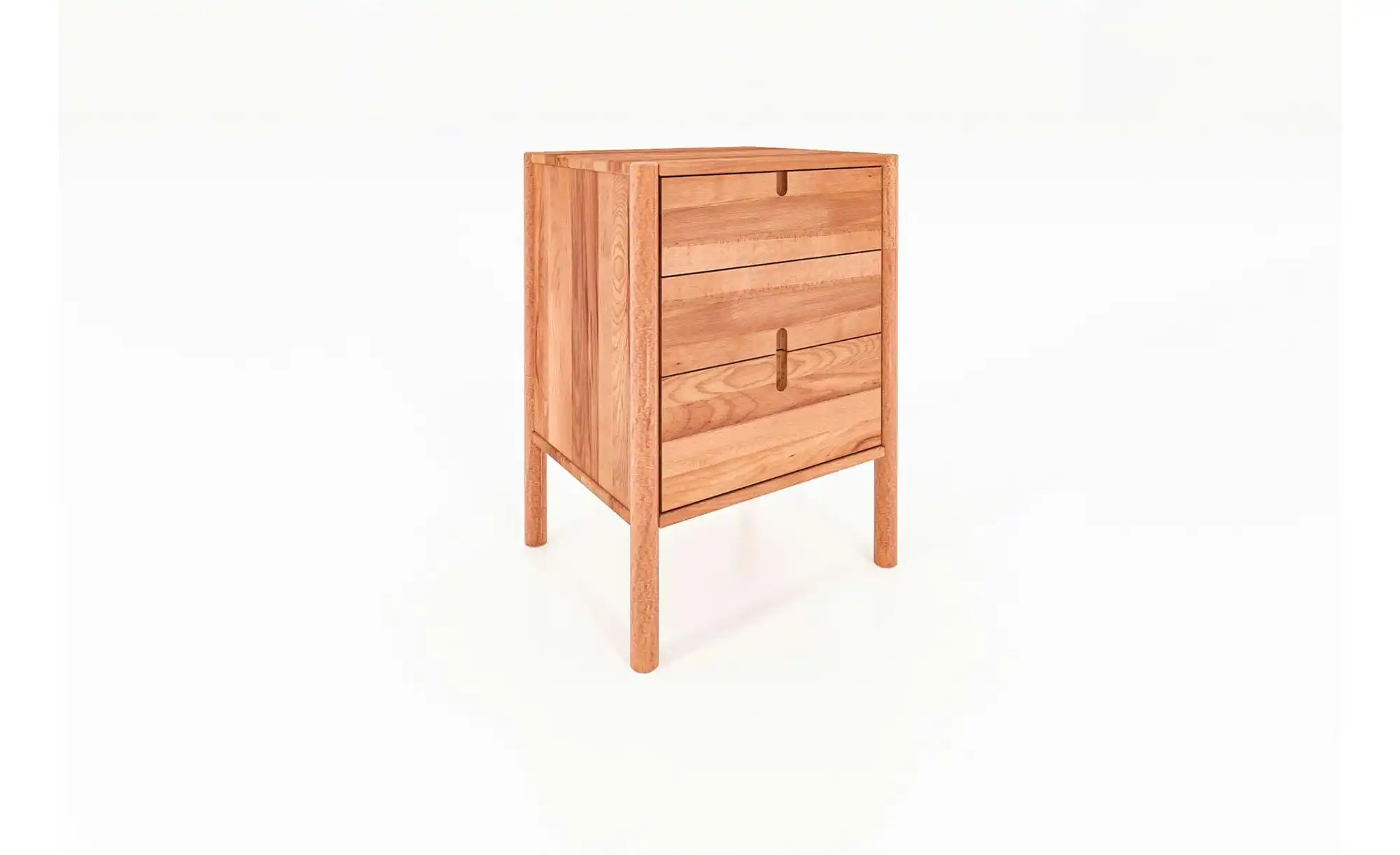 Nachttisch hoch mit 2 Schüben   ¦ holzfarben ¦ Maße (cm): B: 60 H: 69 Tisch günstig online kaufen