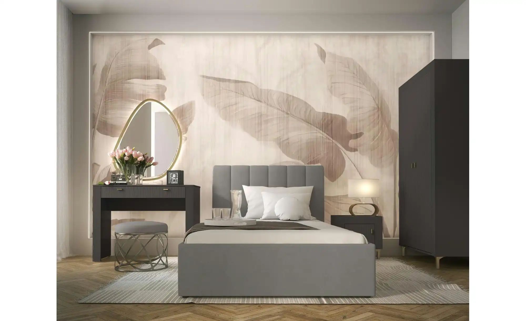 Thumbnail - Nachtkommode ¦ schwarz ¦ Maße (cm): B: 48 H: 47 Tische > Nachttische - Höffner