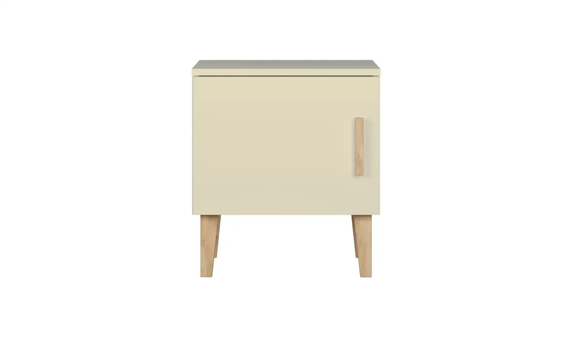 Nachtkommode  Kubi ¦ beige ¦ Maße (cm): B: 50 H: 56 Tische > Nachttische - günstig online kaufen