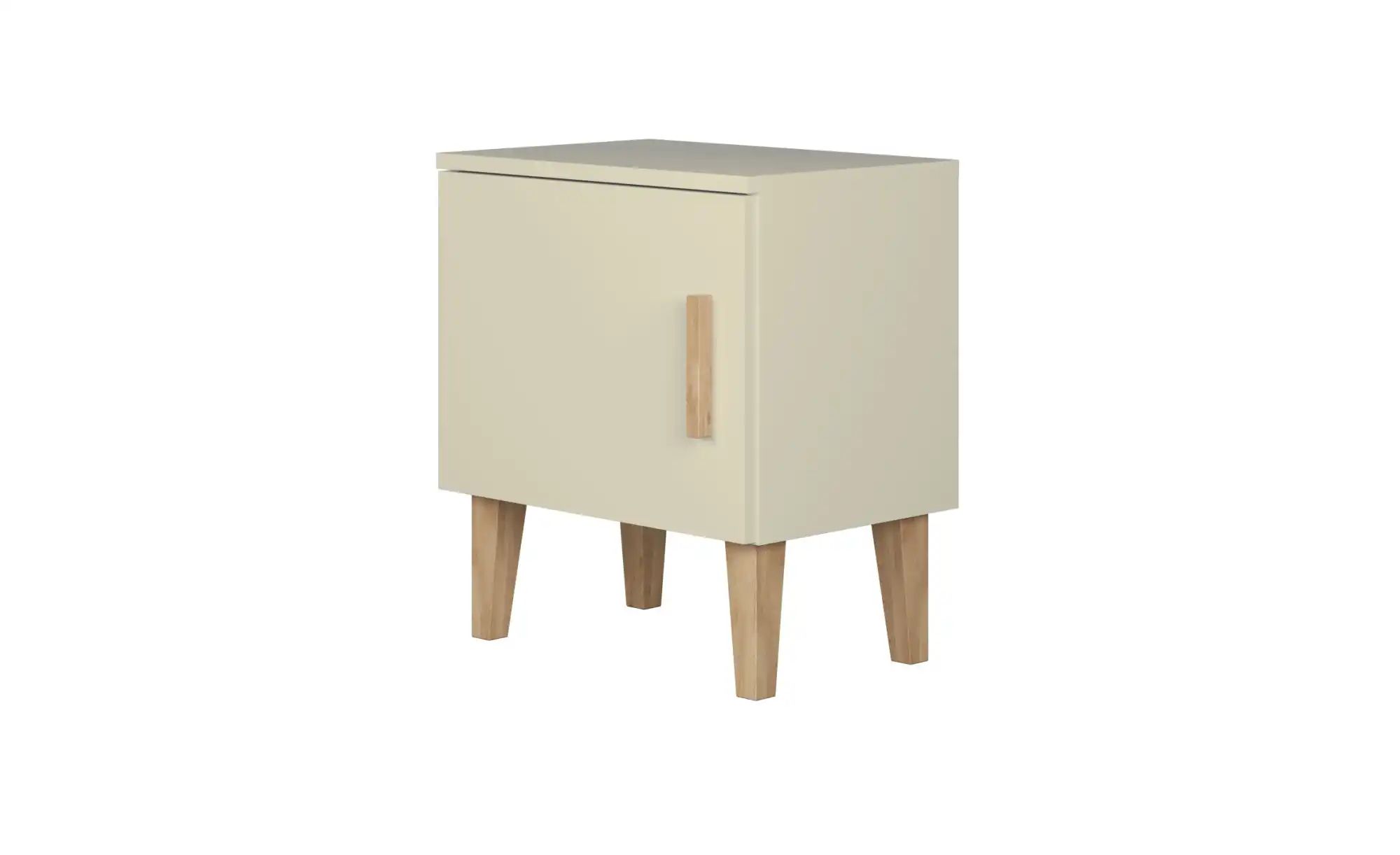 Nachtkommode  Kubi ¦ beige ¦ Maße (cm): B: 50 H: 56 Tische > Nachttische - günstig online kaufen