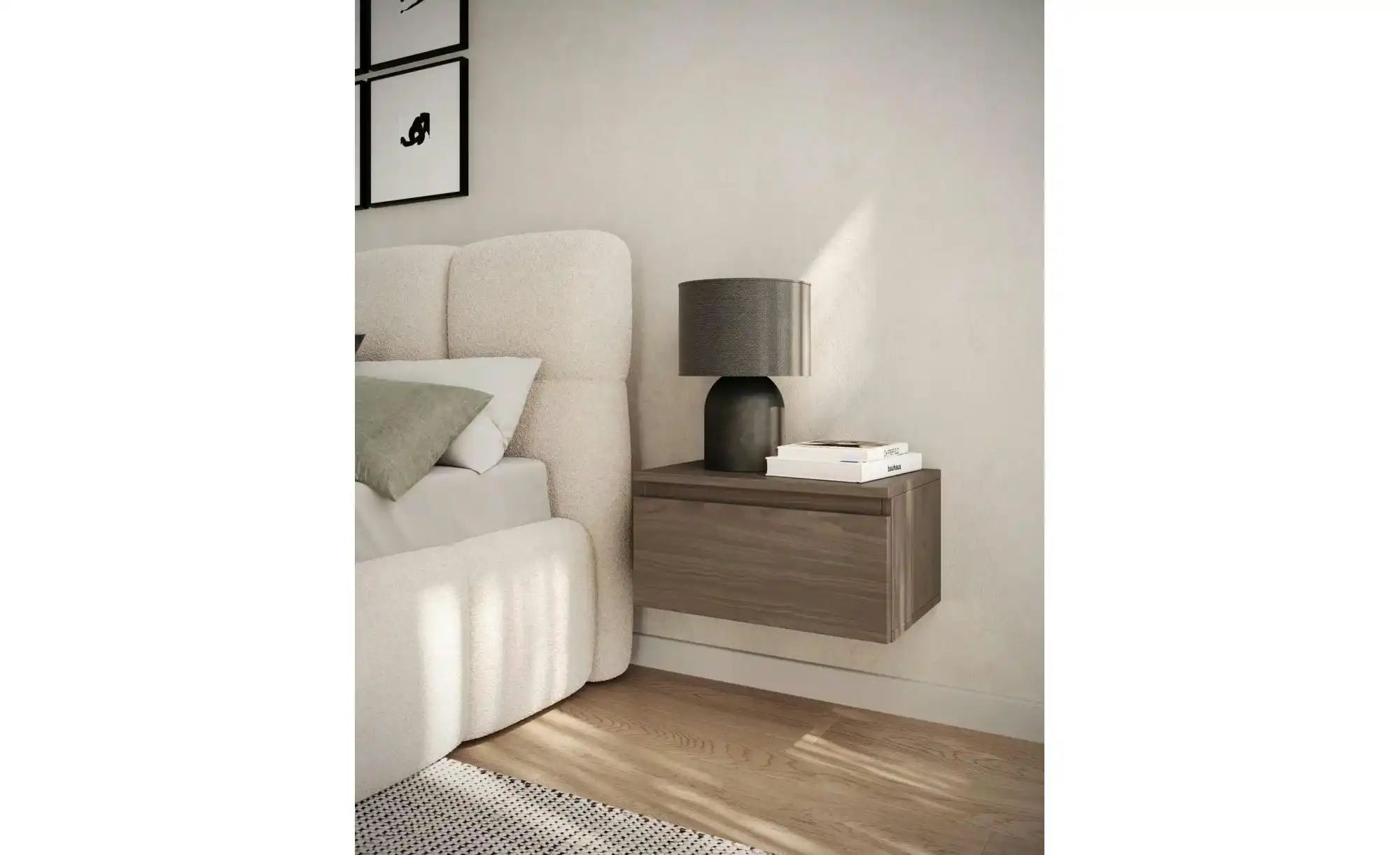 Selsey Nachtkommode hängend Bemmi ¦ holzfarben ¦ Maße (cm): B: 48,4 H: 25,4 günstig online kaufen