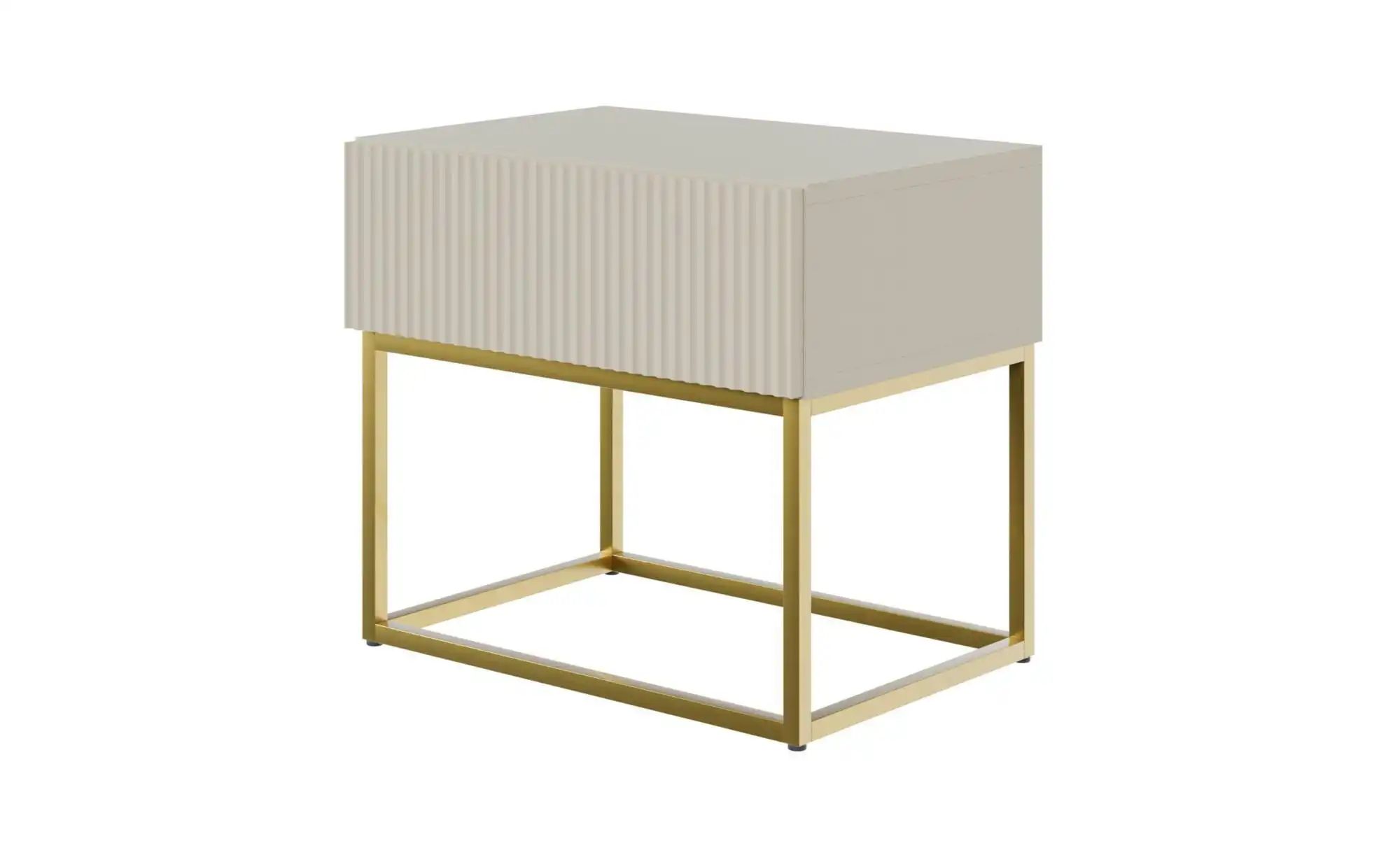 Selsey Nachtkommode mit Kufengestell Veldio ¦ beige ¦ Maße (cm): B: 50 H: 4 günstig online kaufen