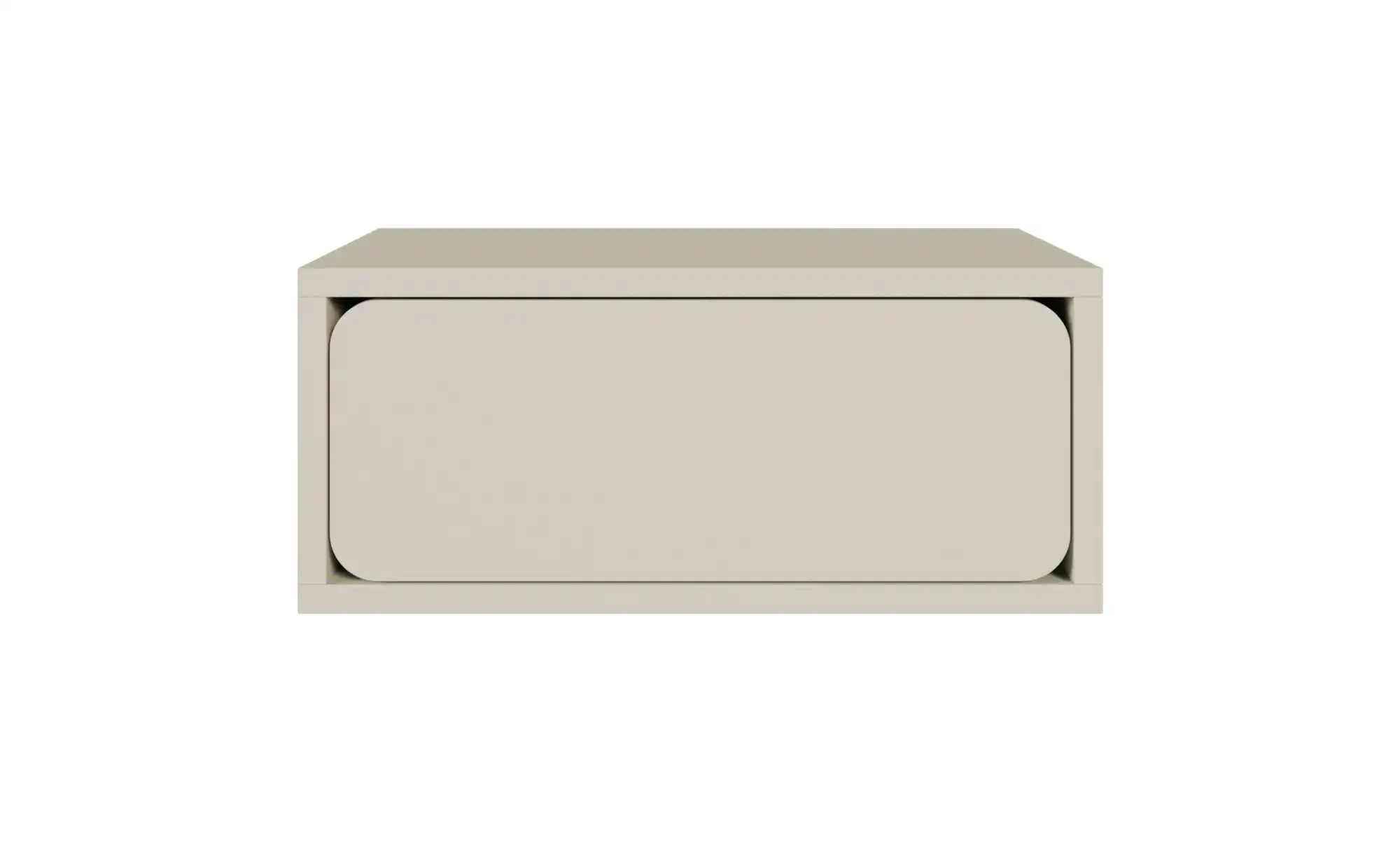 Thumbnail - Selsey Nachtkommode hängend in beige Wuwu ¦ beige ¦ Maße (cm): B: 49,6 H: 21,3 Tische > Nachttische - Höffner