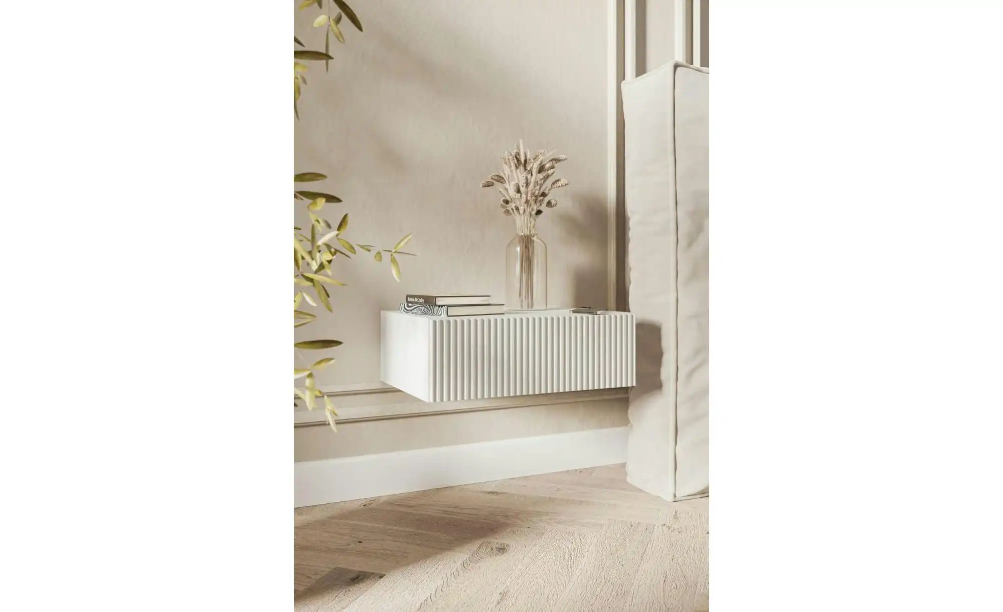 Thumbnail - Selsey Nachtkommode hängend Veldio ¦ weiß ¦ Maße (cm): B: 50 H: 17 Tische > Nachttische - Höffner