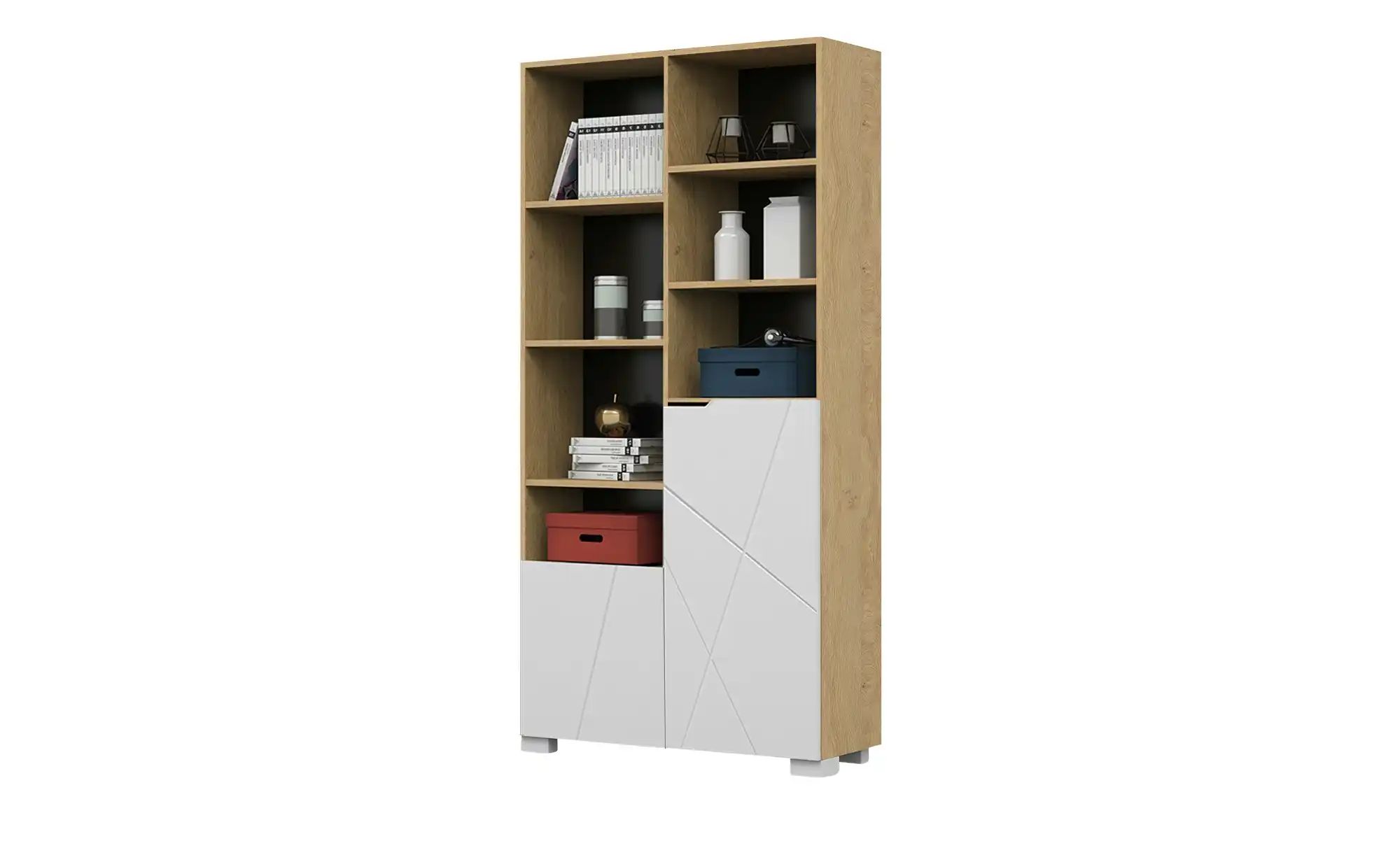 Regal  X Oak ¦ holzfarben ¦ Maße (cm): B: 99,6 H: 200 T: 36,6 Regale > Stan günstig online kaufen