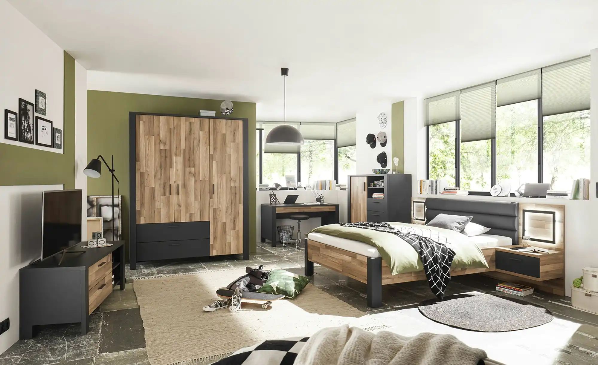 Schreibtisch  Dallas ¦ holzfarben ¦ Maße (cm): B: 140 H: 74 T: 60.0 Tische günstig online kaufen
