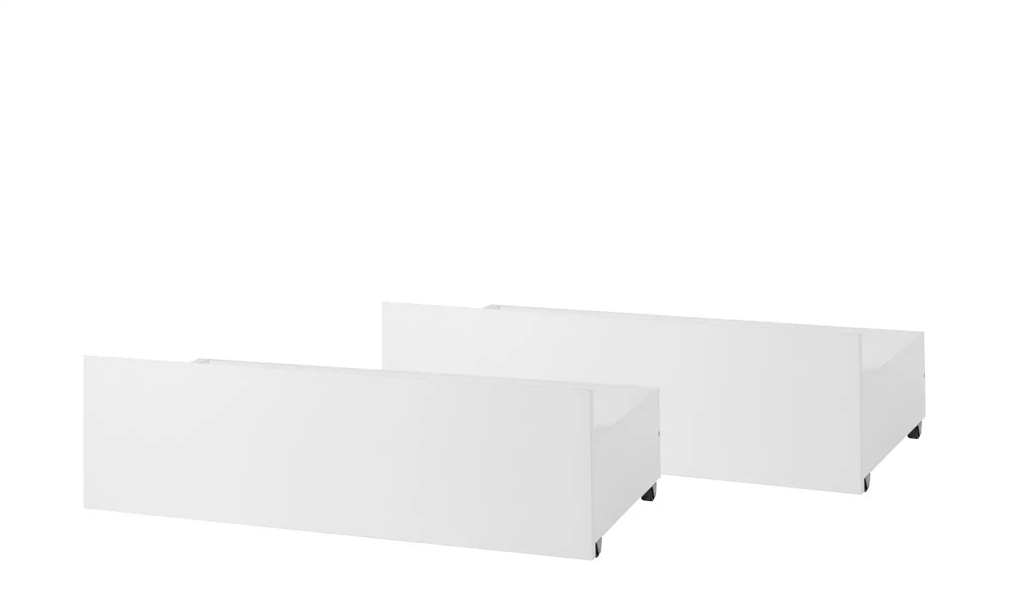 smart Unterbauschubkästen 2er-Set  BEN  weiß  Maße (cm): B: 99,5 H: 28,5 T: 46.5 | 04251182715473