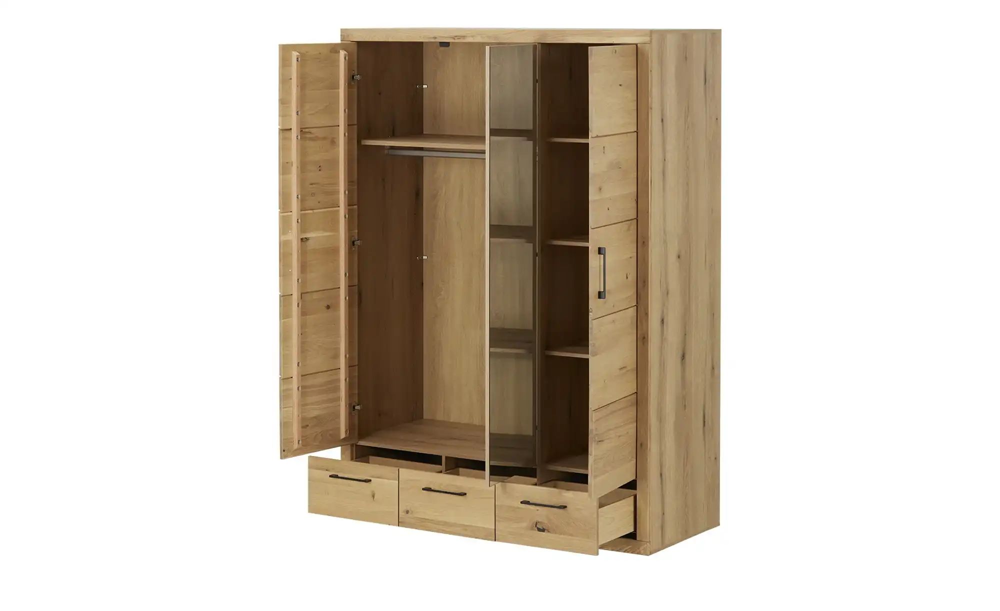 smart Kleiderschrank  Oslo ¦ holzfarben ¦ Maße (cm): B: 150 H: 209 T: 62 Sc günstig online kaufen