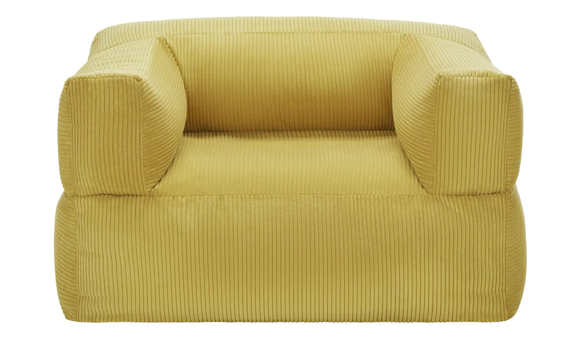 Sitzsack  Chair ¦ gelb ¦ Maße (cm): B: 110 H: 75 T: 90.0 Polstermöbel > Hoc günstig online kaufen