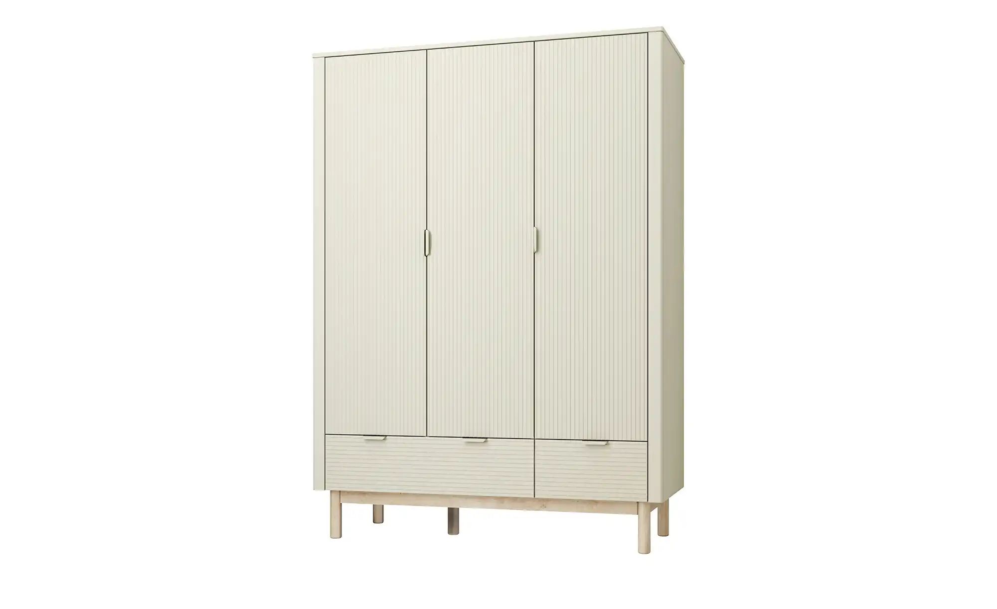 Kleiderschrank  Miloo ¦ beige ¦ Maße (cm): B: 52,4 H: 197,8 Schränke > Klei günstig online kaufen