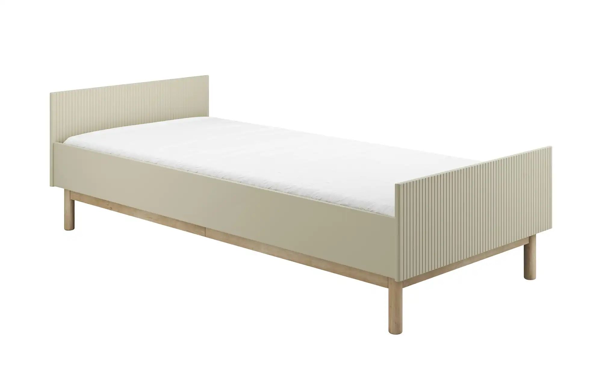 Bett  Miloo ¦ beige ¦ Maße (cm): B: 95,8 H: 62,7 Kindermöbel > Kinderbetten günstig online kaufen