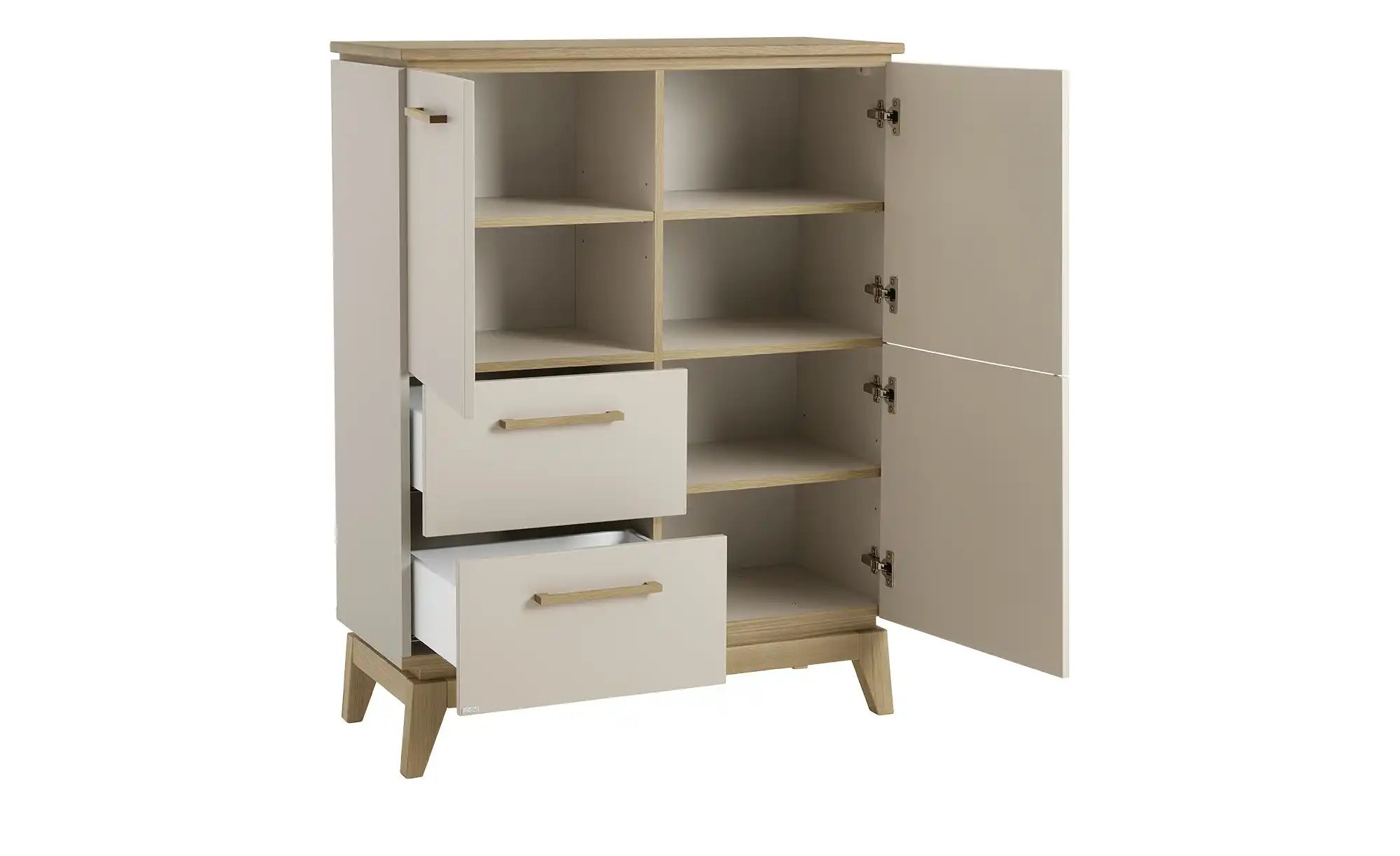 PAIDI Highboard  Stiene ¦ beige ¦ Maße (cm): B: 95,2 H: 123,1 T: 39.6 Kommo günstig online kaufen
