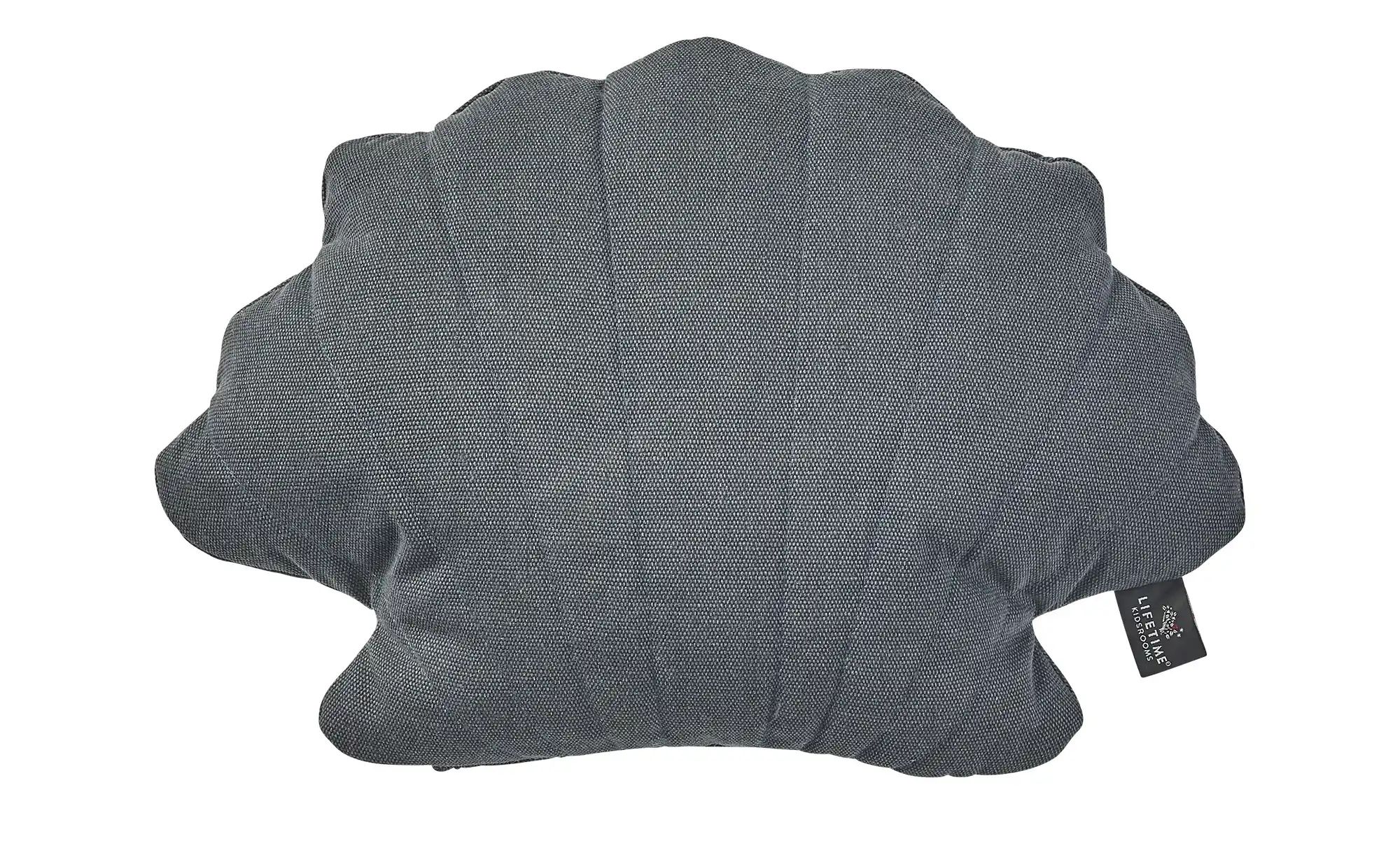 Lifetime Kissen  Muschel Ocean Life ¦ blau ¦ Maße (cm): B: 35 T: 50.0 Dekok günstig online kaufen