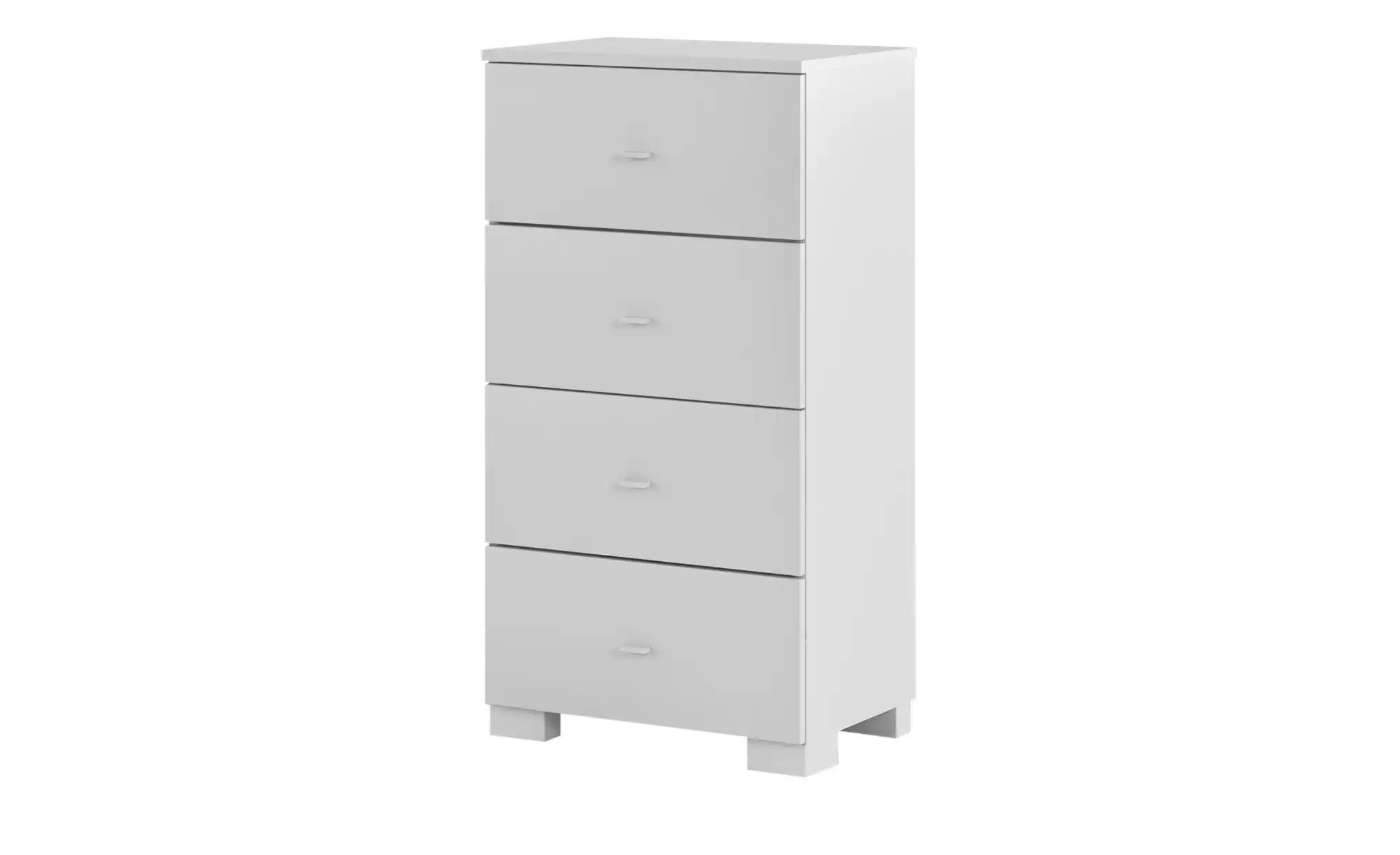 Kommode  Uni White ¦ weiß ¦ Maße (cm): B: 55 H: 104,4 Kommoden & Sideboards günstig online kaufen