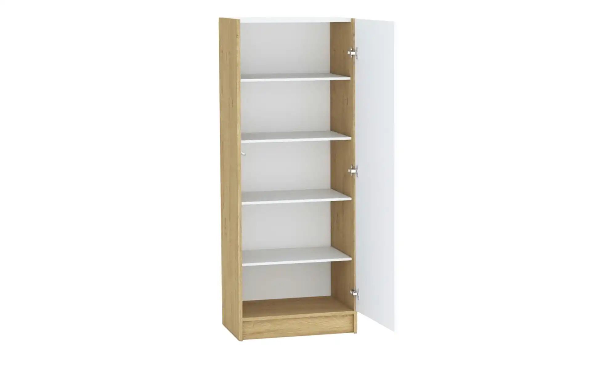 Kleiderschrank  White Oak ¦ holzfarben ¦ Maße (cm): B: 61,2 H: 160 Schränke günstig online kaufen