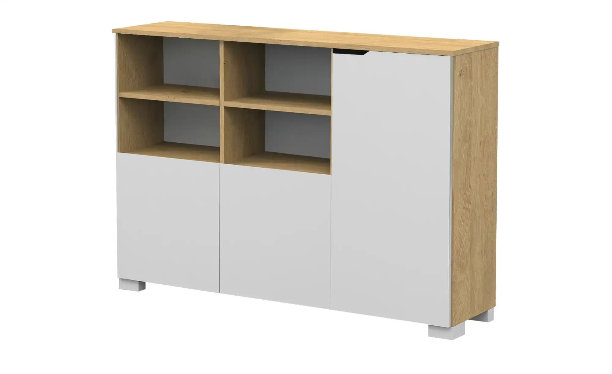 Regal  Uni Oak ¦ holzfarben ¦ Maße (cm): B: 148,9 H: 104,4 Regale > Standre günstig online kaufen