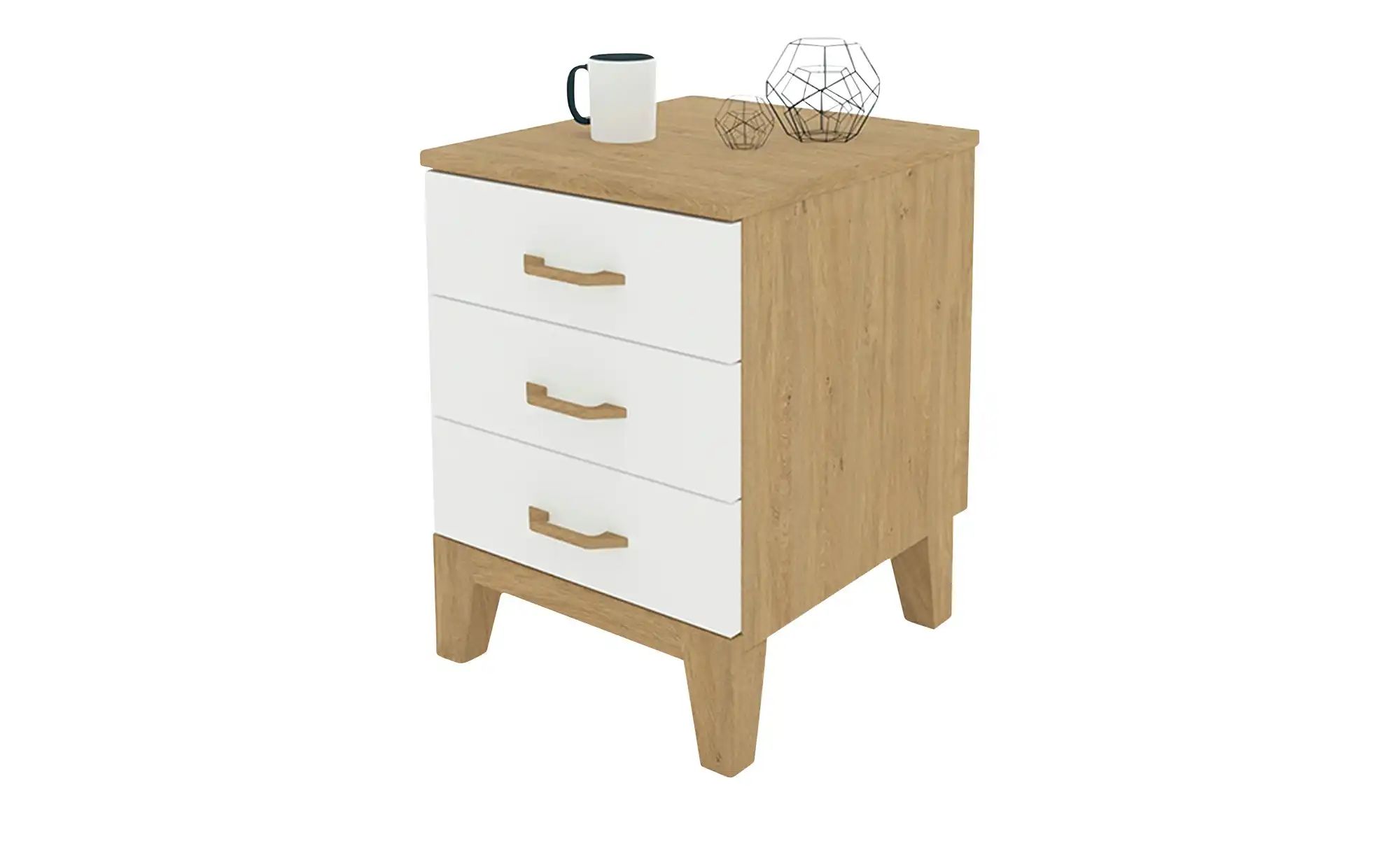 Nachttisch  Hygge Oak ¦ holzfarben ¦ Maße (cm): B: 40 H: 55,8 T: 45 Tische günstig online kaufen