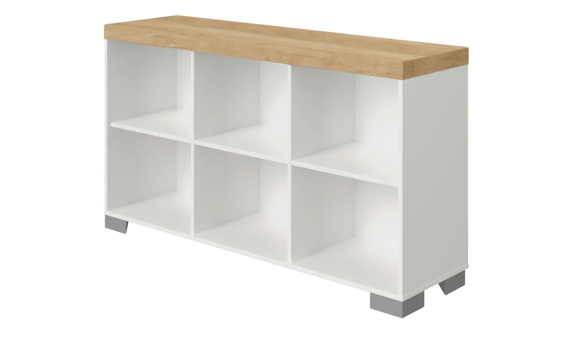 PAIDI Regal  Kira ¦ weiß ¦ Maße (cm): B: 135,3 H: 76,6 T: 37.9 Kommoden & S günstig online kaufen