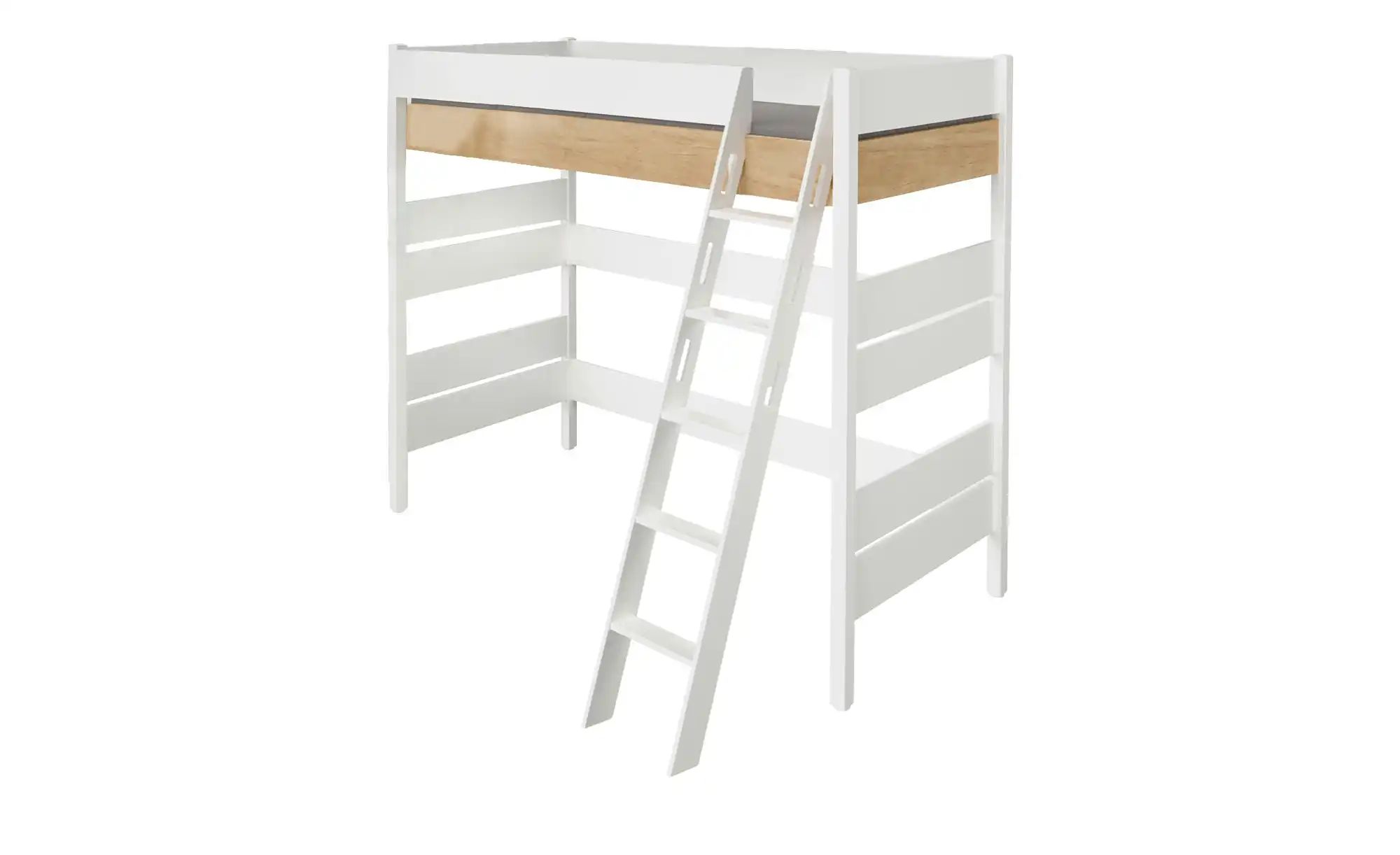 PAIDI Hochbett  Kira ¦ weiß ¦ Maße (cm): B: 210,4 H: 181,8 T: 154.2 Betten günstig online kaufen