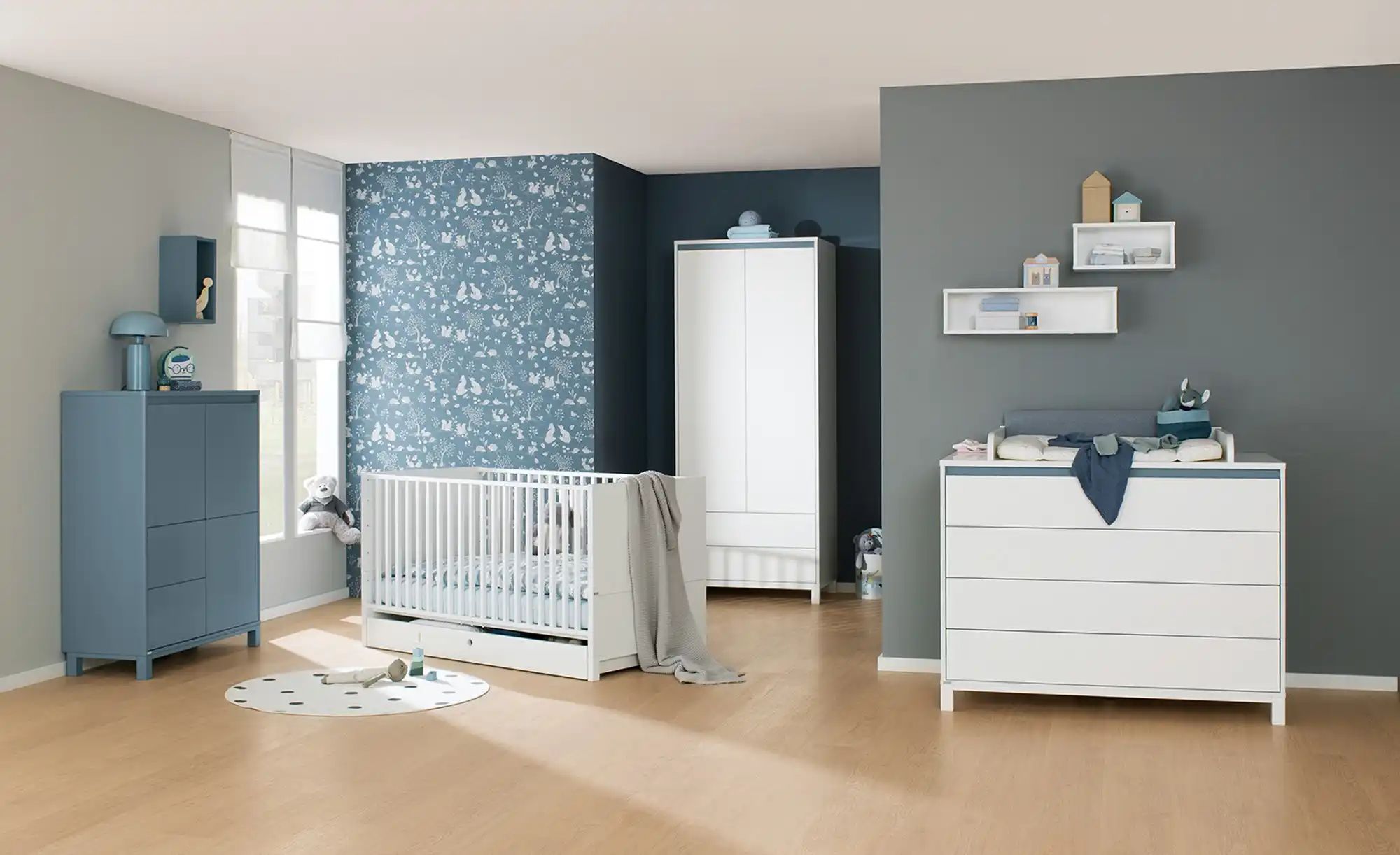 PAIDI Kleiderschrank  Olli ¦ weiß ¦ Maße (cm): B: 83 H: 204 T: 56.1 Baby > günstig online kaufen