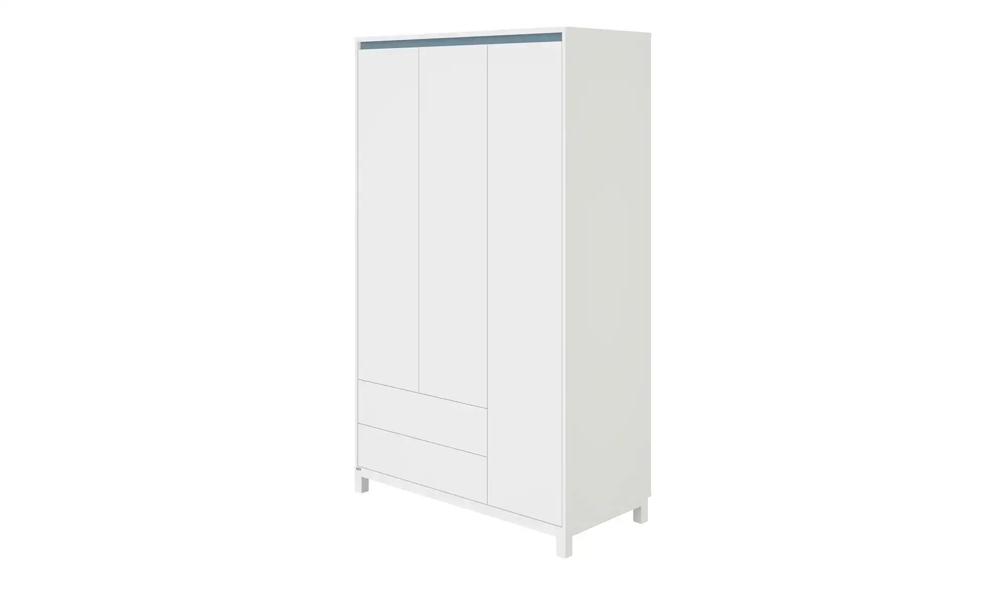 PAIDI Kleiderschrank  Olli ¦ weiß ¦ Maße (cm): B: 125,5 H: 204 T: 56.1 Schr günstig online kaufen