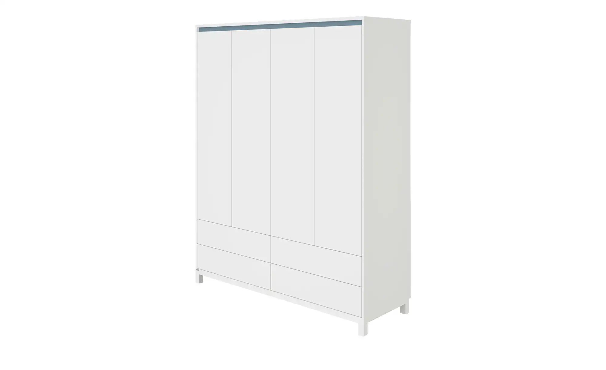 PAIDI Kleiderschrank  Olli  weiß  Maße (cm): B: 164 H: 204 T: 56.1 | 04250004682382