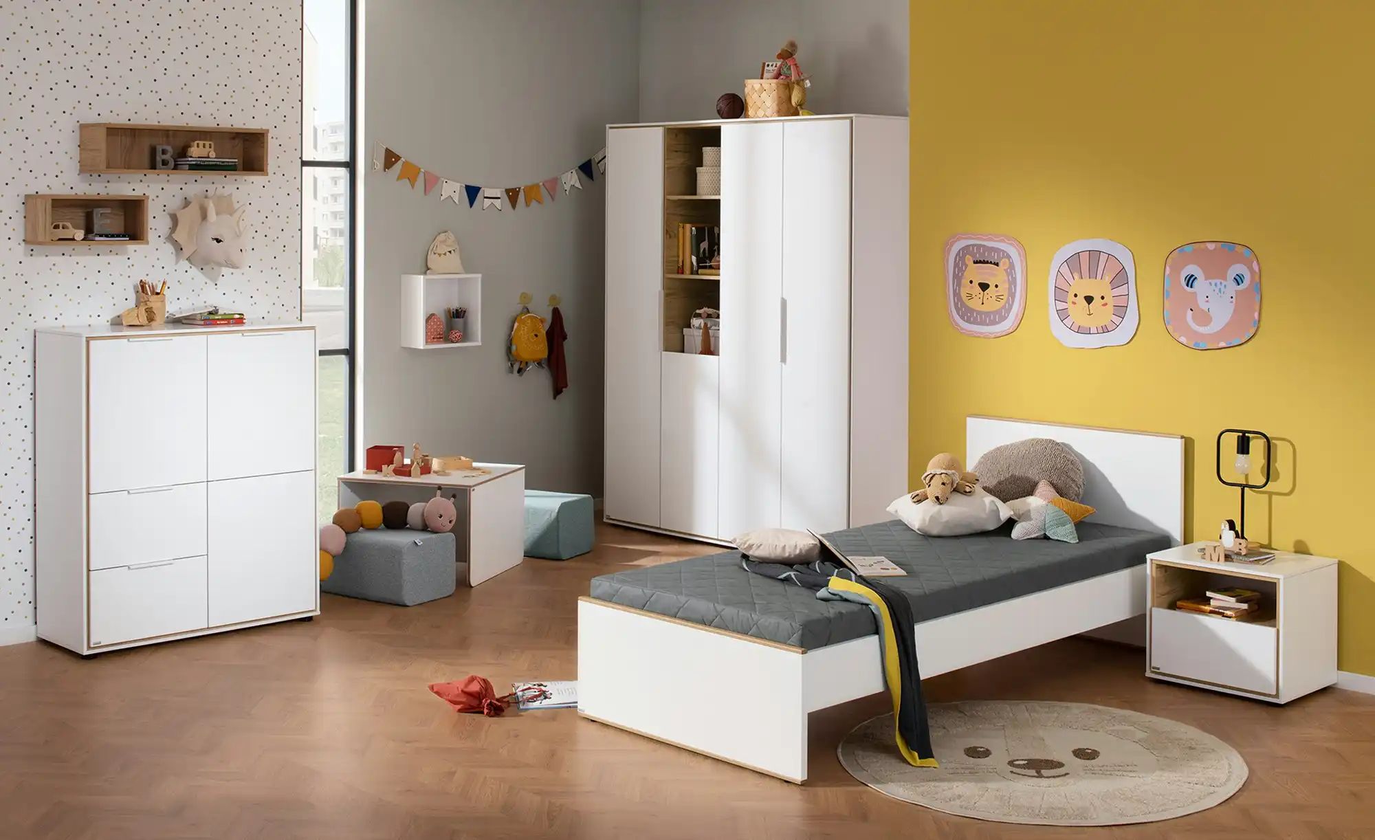 PAIDI Nachtkommode  Lieven ¦ weiß ¦ Maße (cm): B: 50,8 H: 43,4 T: 38.8 Tisc günstig online kaufen