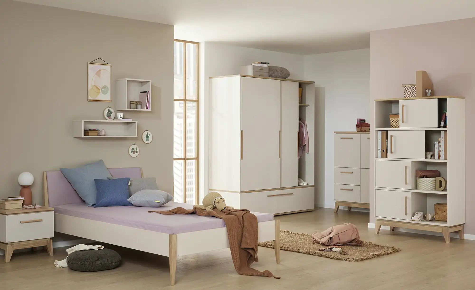 Thumbnail - PAIDI Jugendbett Stiene ¦ beige ¦ Maße (cm): B: 126,9 H: 79,6 Betten > Bettgestelle - Höffner