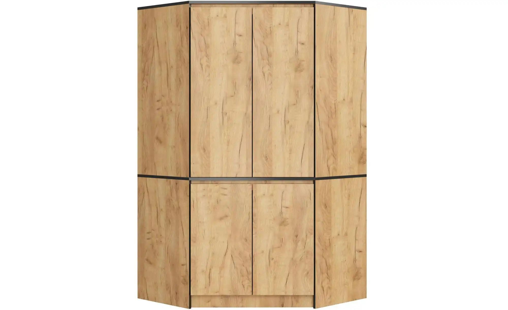 Eckschrank  Ophelia ¦ holzfarben ¦ Maße (cm): B: 100 H: 180 Schränke > Klei günstig online kaufen