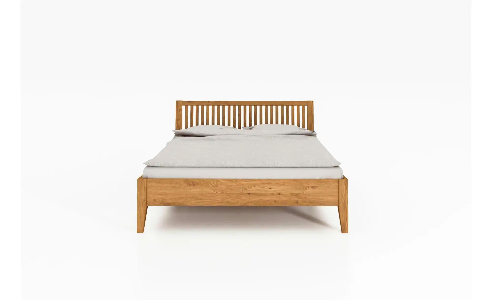 Massivholzbett  Erik ¦ holzfarben ¦ Maße (cm): B: 145 H: 92 Betten > Bettge günstig online kaufen