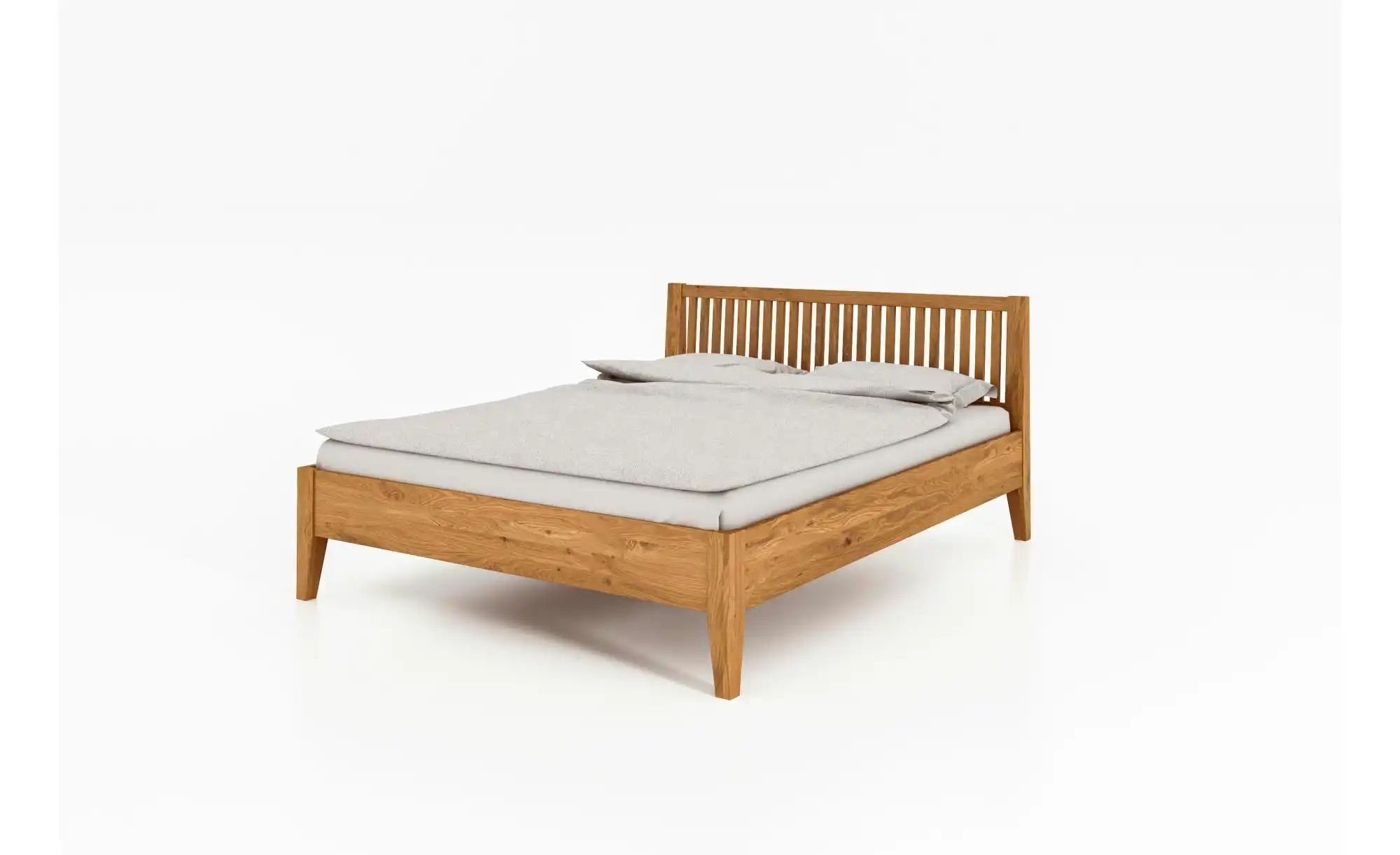 Massivholzbett  Erik ¦ holzfarben ¦ Maße (cm): B: 145 H: 92 Betten > Bettge günstig online kaufen