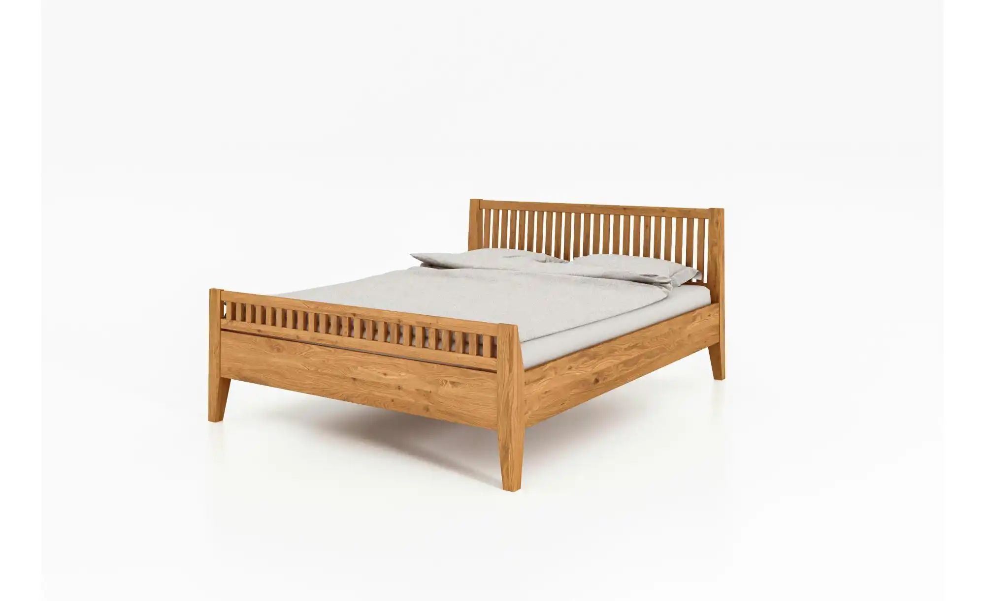Massivholzbett  Erik ¦ holzfarben ¦ Maße (cm): H: 92 Betten > Bettgestelle günstig online kaufen