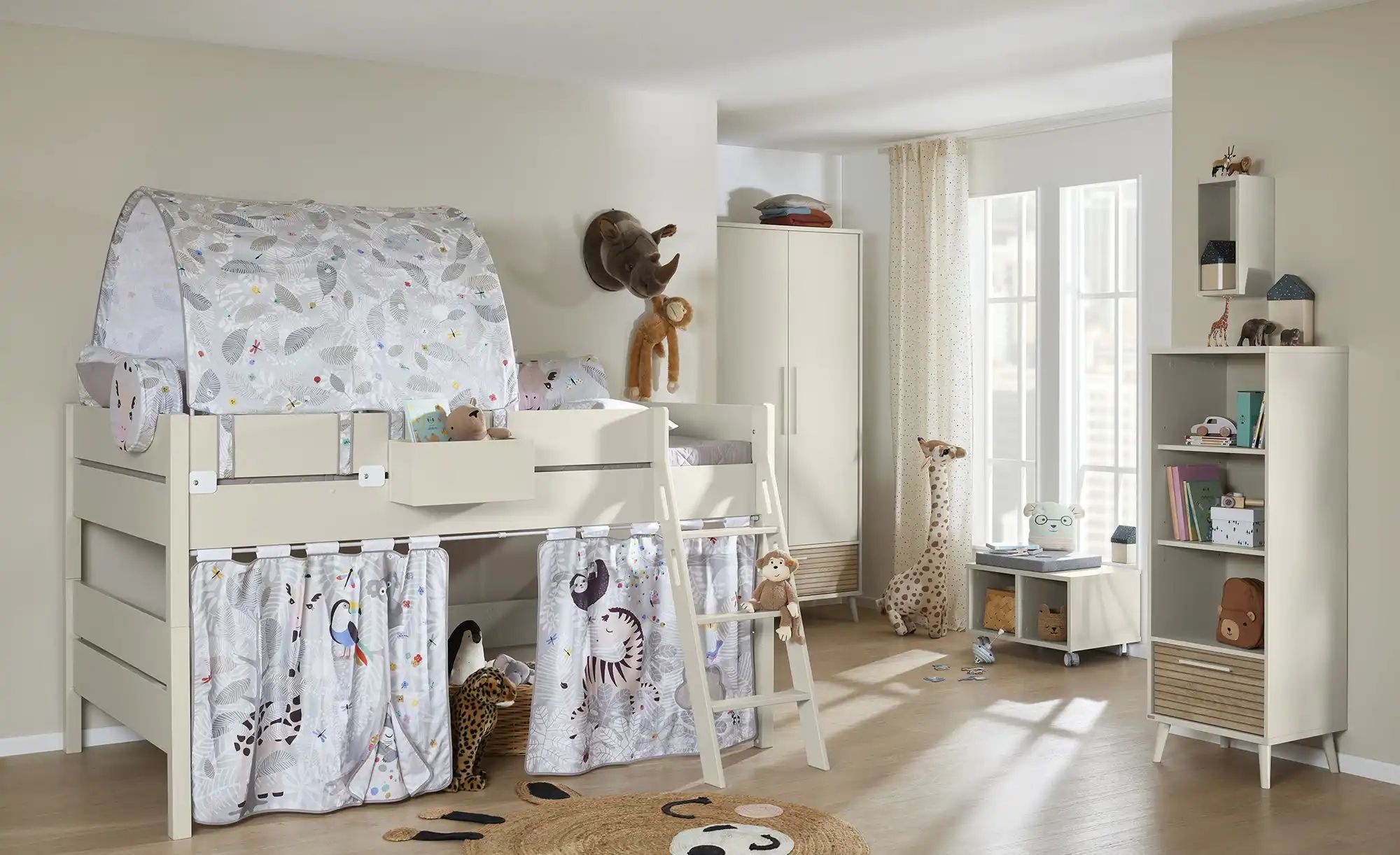 PAIDI Spielbett  Tiago ¦ beige ¦ Maße (cm): B: 165 H: 120,6 Betten > Komfor günstig online kaufen