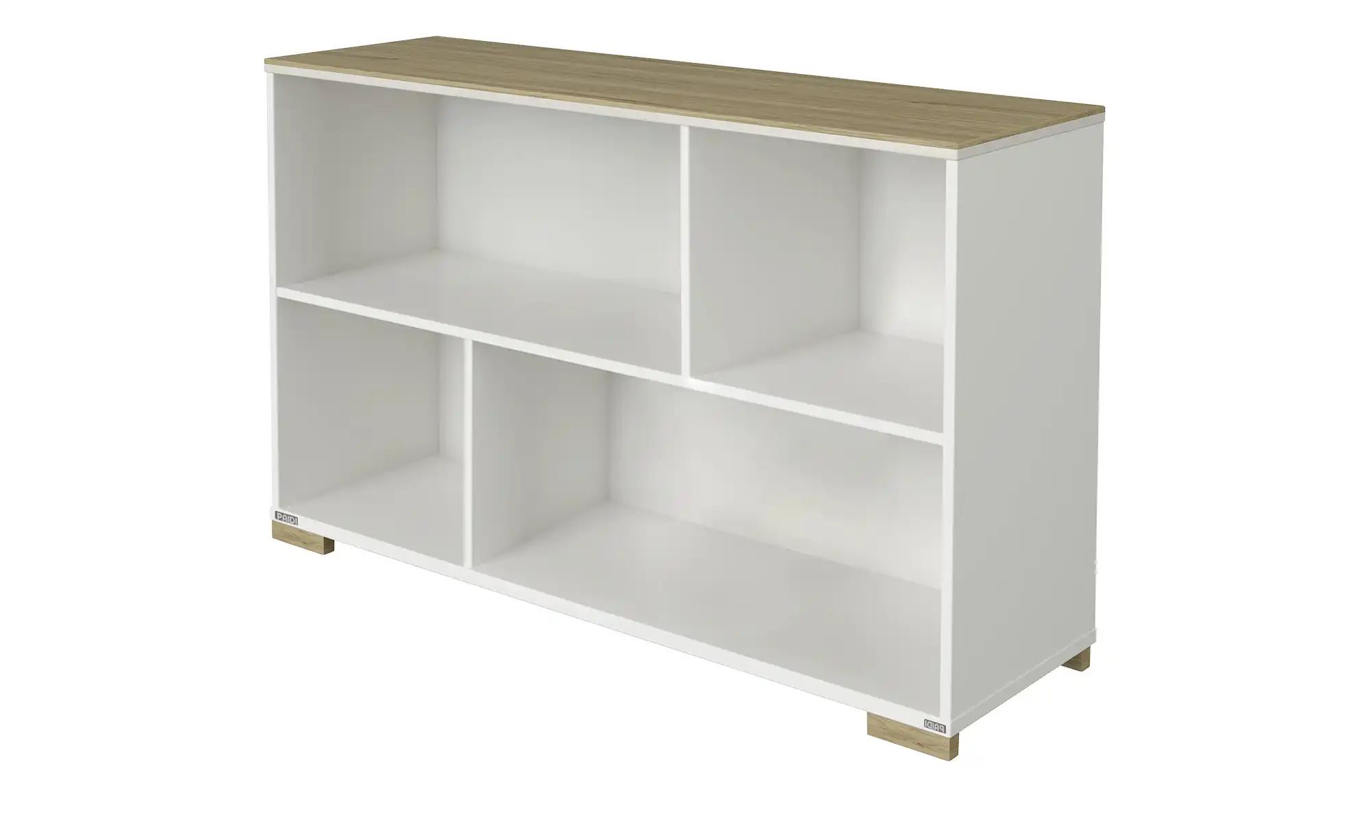 PAIDI Regal  Enie ¦ weiß ¦ Maße (cm): B: 123,5 H: 76,2 T: 38.0 Regale > Sta günstig online kaufen