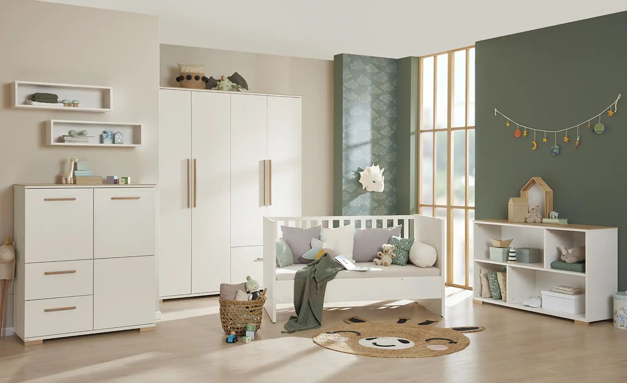 PAIDI Highboard  Enie ¦ weiß ¦ Maße (cm): B: 94,8 H: 112,1 T: 39.6 Kommoden günstig online kaufen