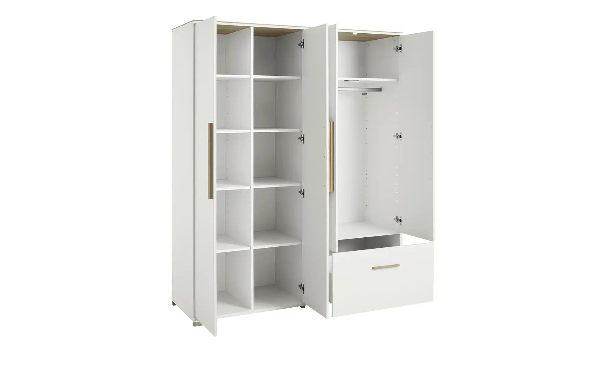 PAIDI Kleiderschrank  Enie ¦ weiß ¦ Maße (cm): B: 164 H: 200,4 T: 55.6 Schr günstig online kaufen