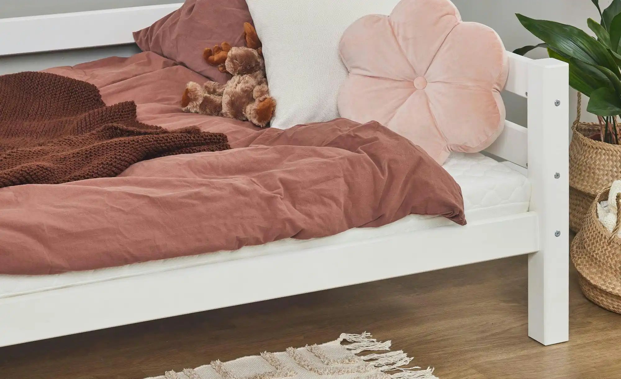Thumbnail - Kinderbett ECO Luxury ¦ weiß ¦ Maße (cm): B: 99 H: 62 Betten > Bettgestelle - Höffner