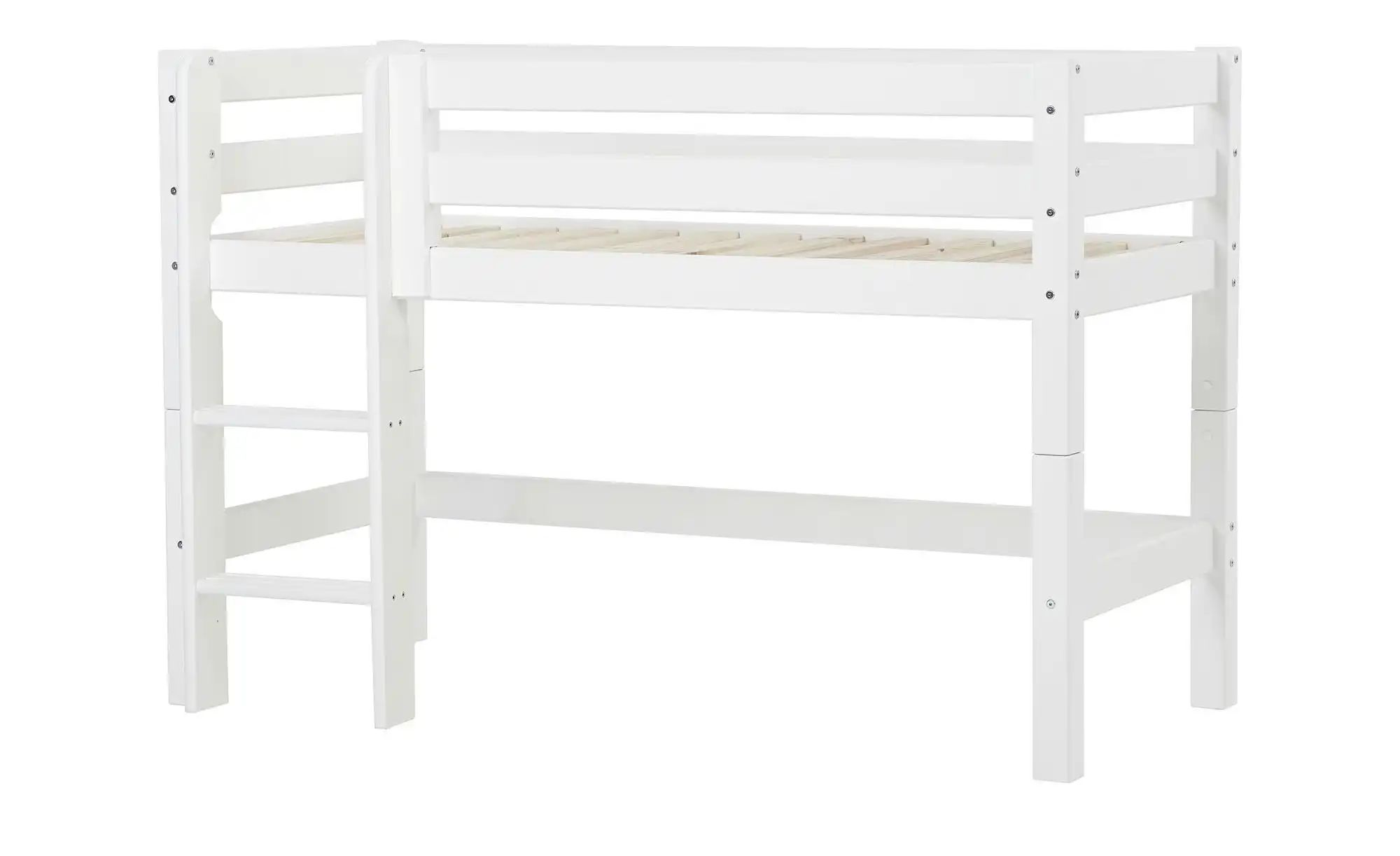 Hoppekids Hochbett  ECO Luxury ¦ weiß ¦ Maße (cm): B: 84 H: 114 Betten > Be günstig online kaufen