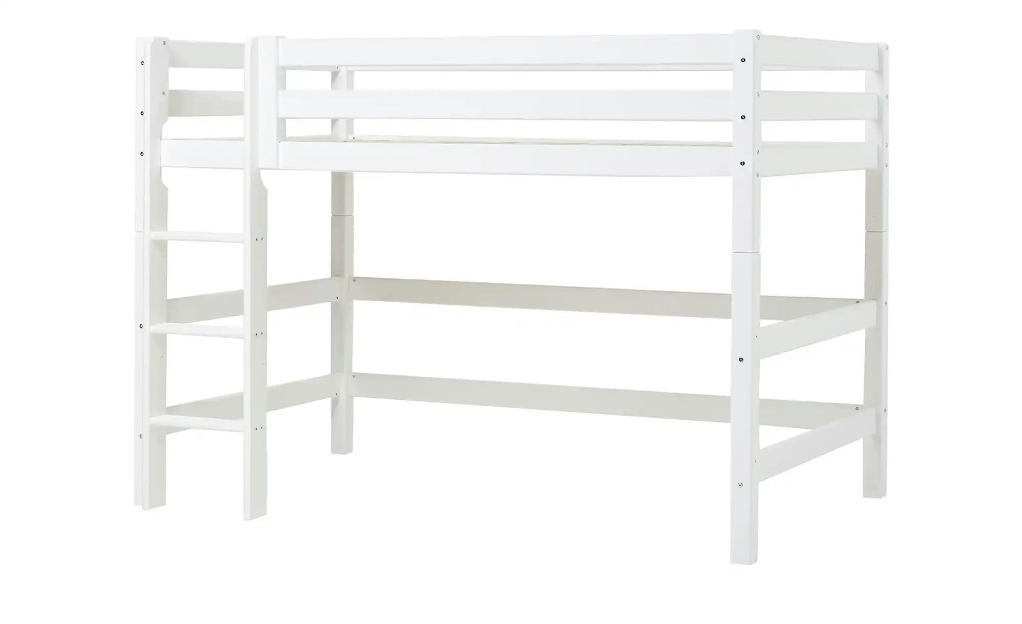 Hochbett ECO Luxury ¦ weiß ¦ Maße (cm): B: 134 H: 150 Betten > Bettgestell günstig online kaufen