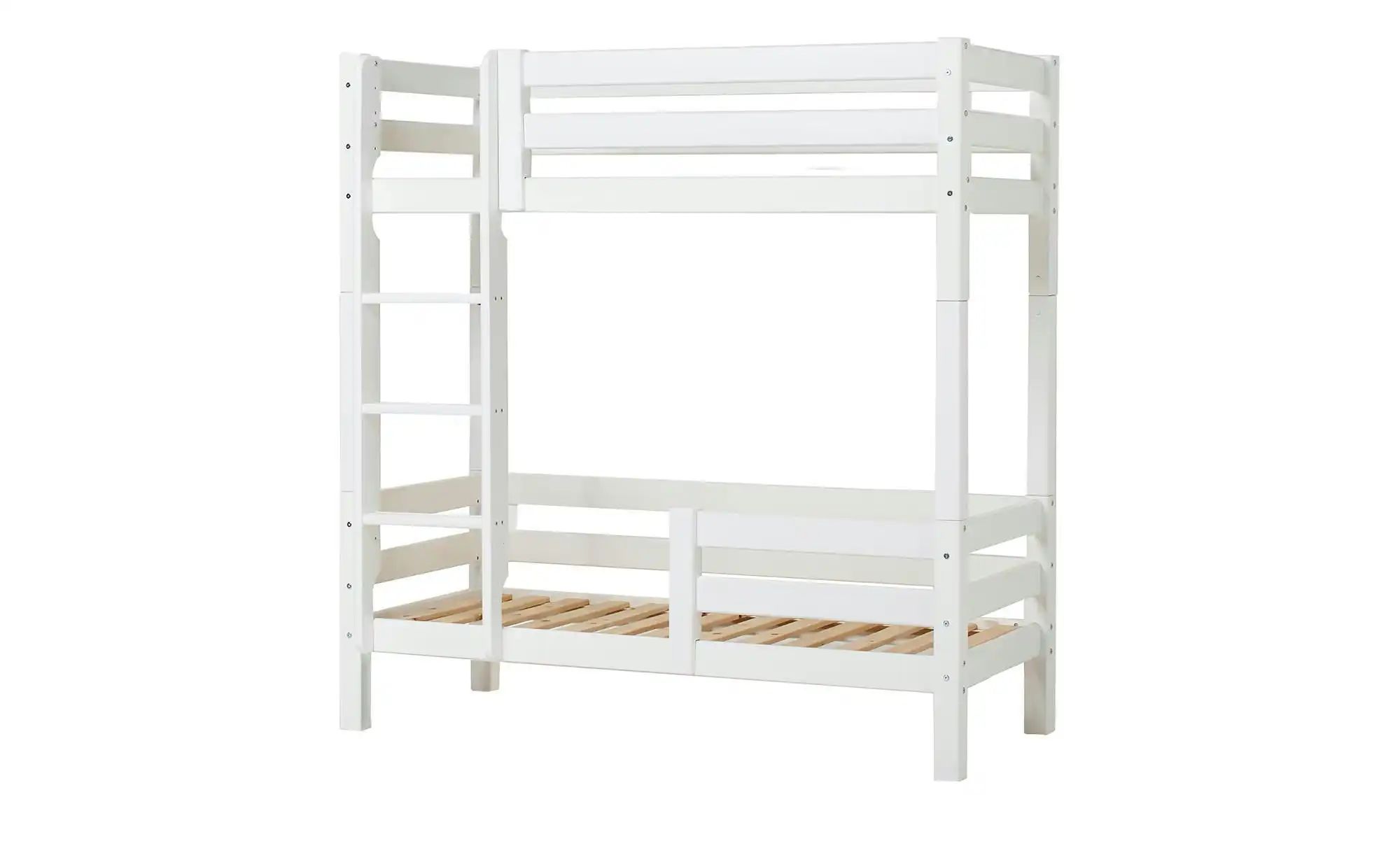 Hoppekids Etagenbett  ECO Luxury ¦ weiß ¦ Maße (cm): B: 84 H: 177 Betten > günstig online kaufen